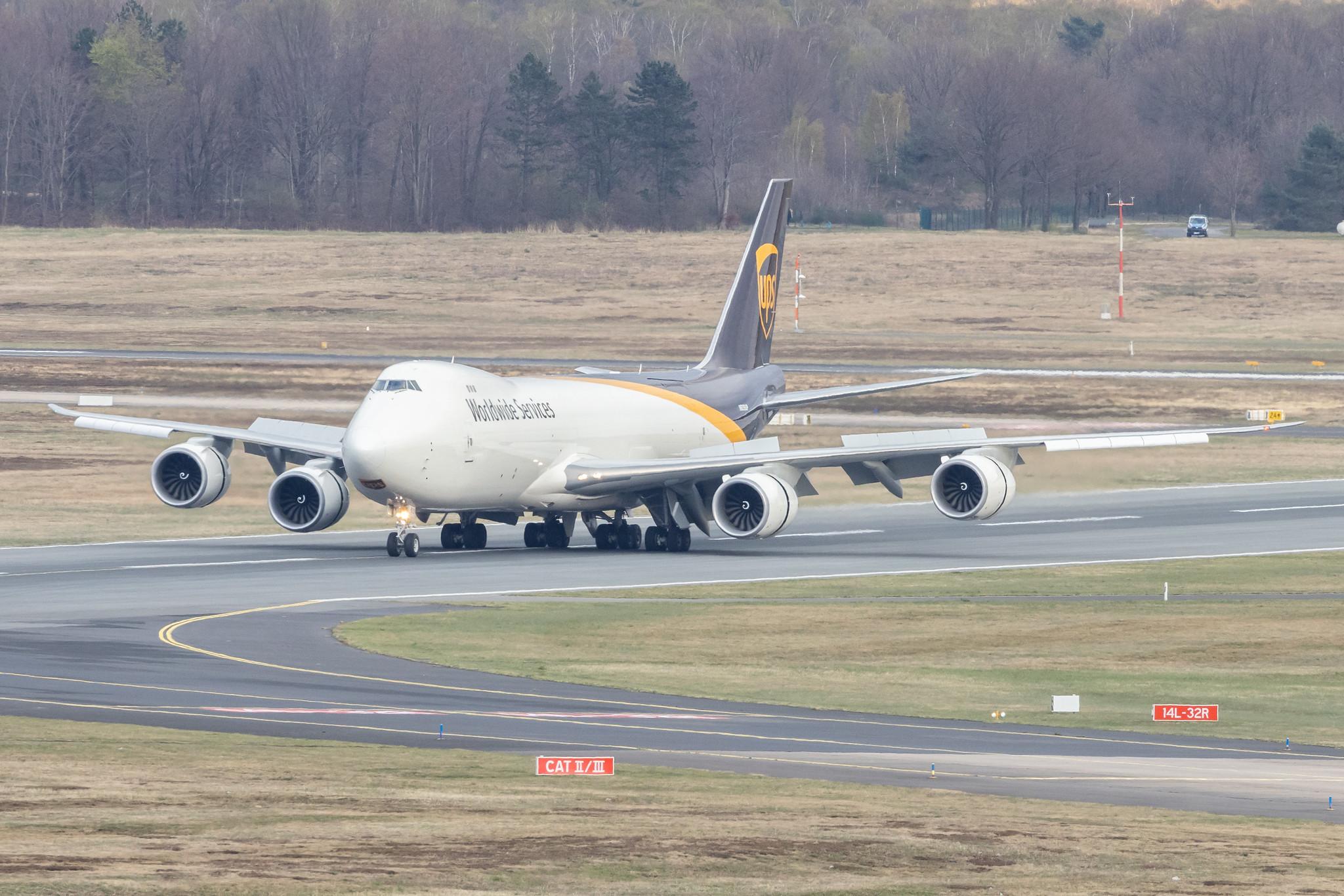 Köln Bonn Airport: UPS (5X / UPS) |  Boeing 747-8F B748 | N629UP | MSN 65778