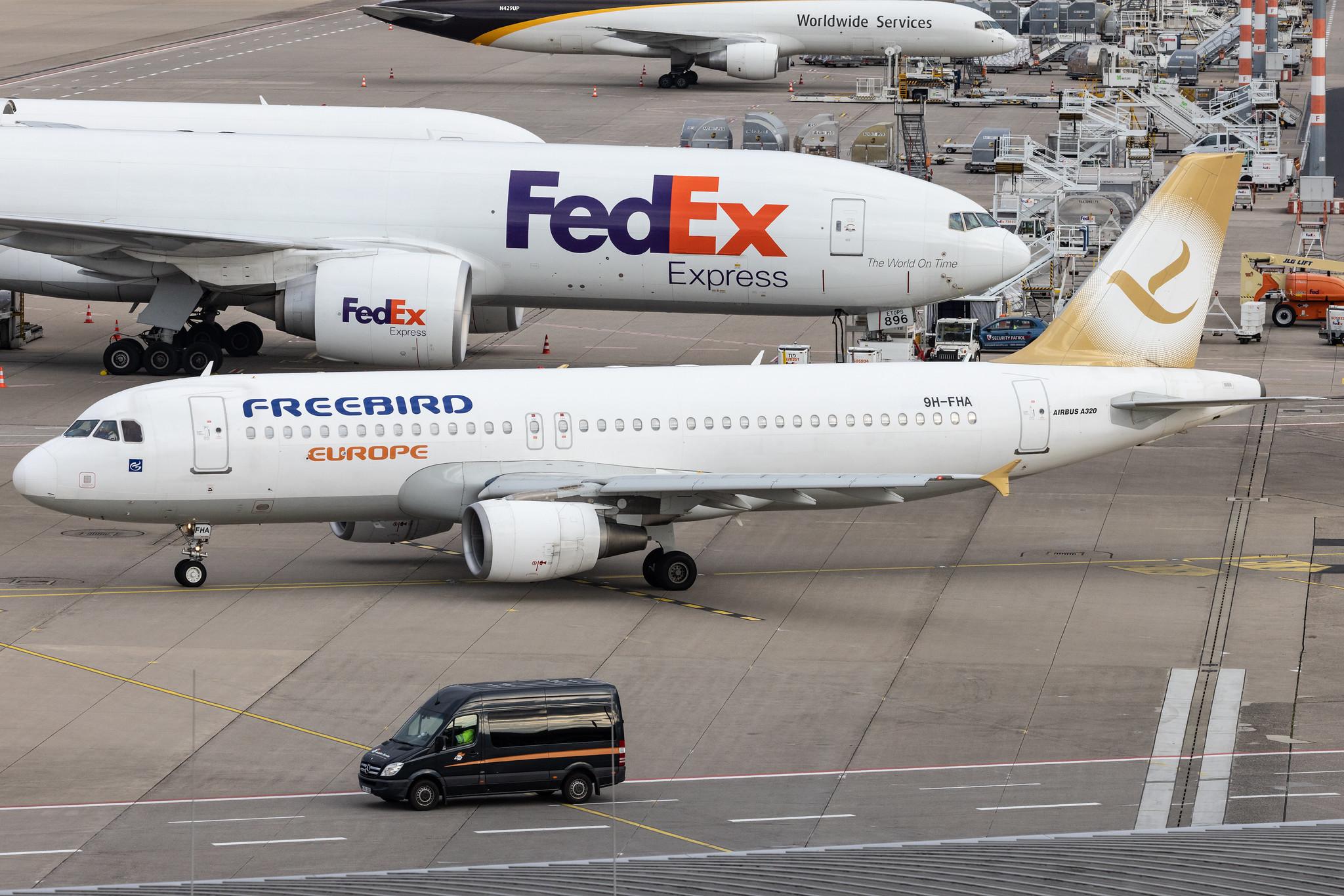 Köln Bonn Airport: Freebird Airlines (FH / FHY) | Operator: Freebird Airlines Europe |  Airbus A320-214 A320 | 9H-FHA | MSN 4207