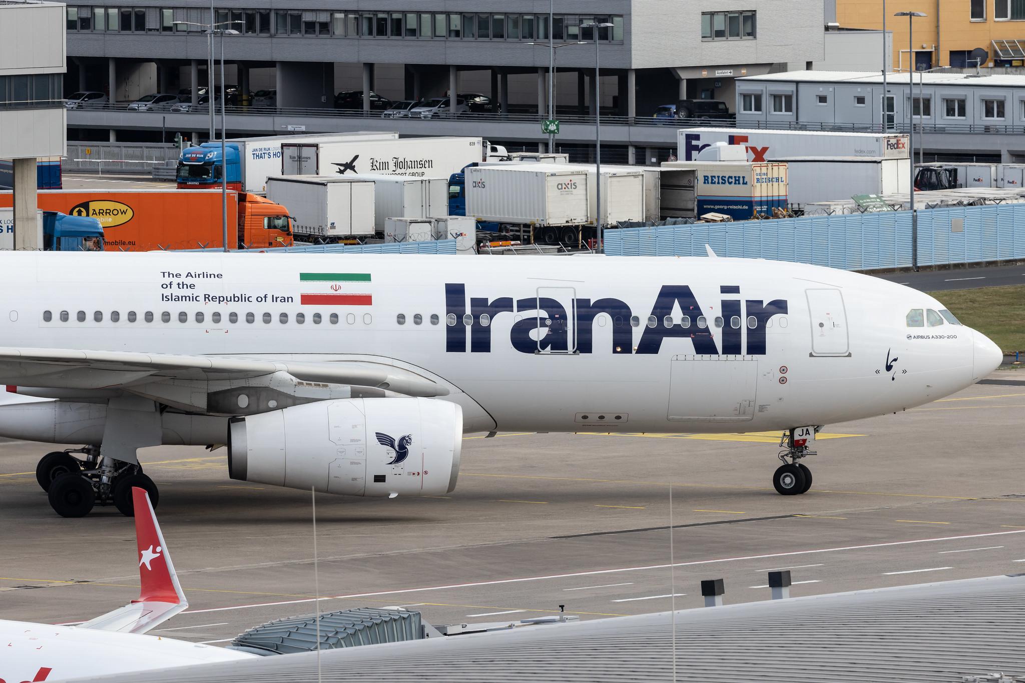 Köln Bonn Airport: Iran Air (IR / IRA) |  Airbus A330-243 A332 | EP-IJA | MSN 1540