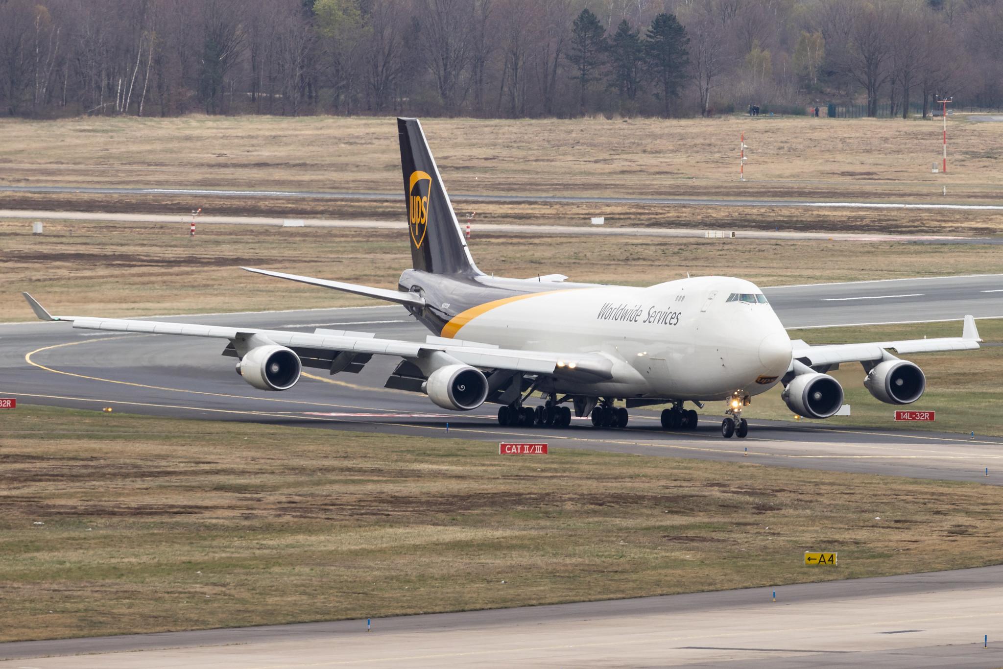 Köln Bonn Airport: UPS (5X / UPS) |  Boeing 747-44AF B744 | N577UP | MSN 35666
