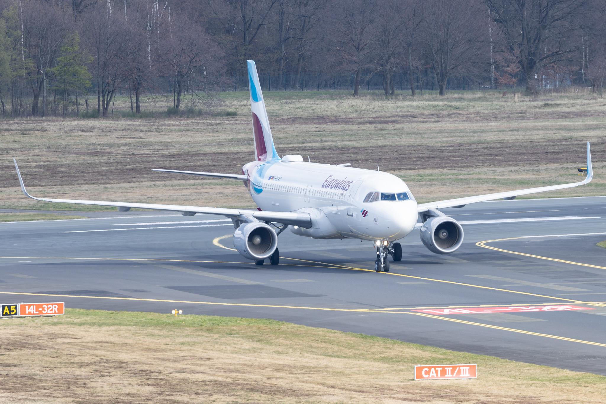 Köln Bonn Airport: Eurowings (EW / EWG) |  Airbus A320-214 A320 | D-AEWT | MSN 7534