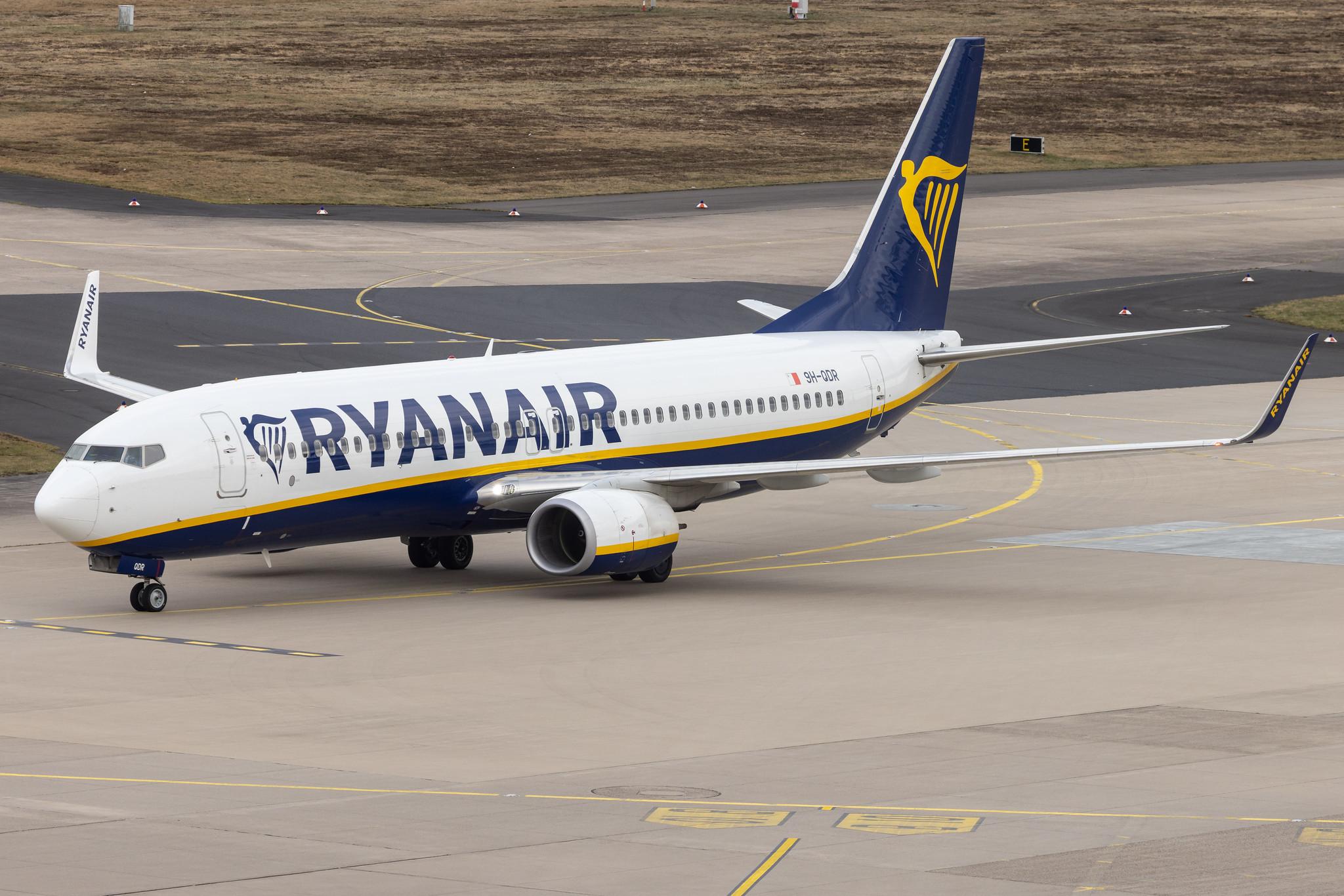Köln Bonn Airport: Ryanair (FR / RYR) | Operator: Malta Air |  Boeing 737-8AS B738 | 9H-QDR | MSN 44767
