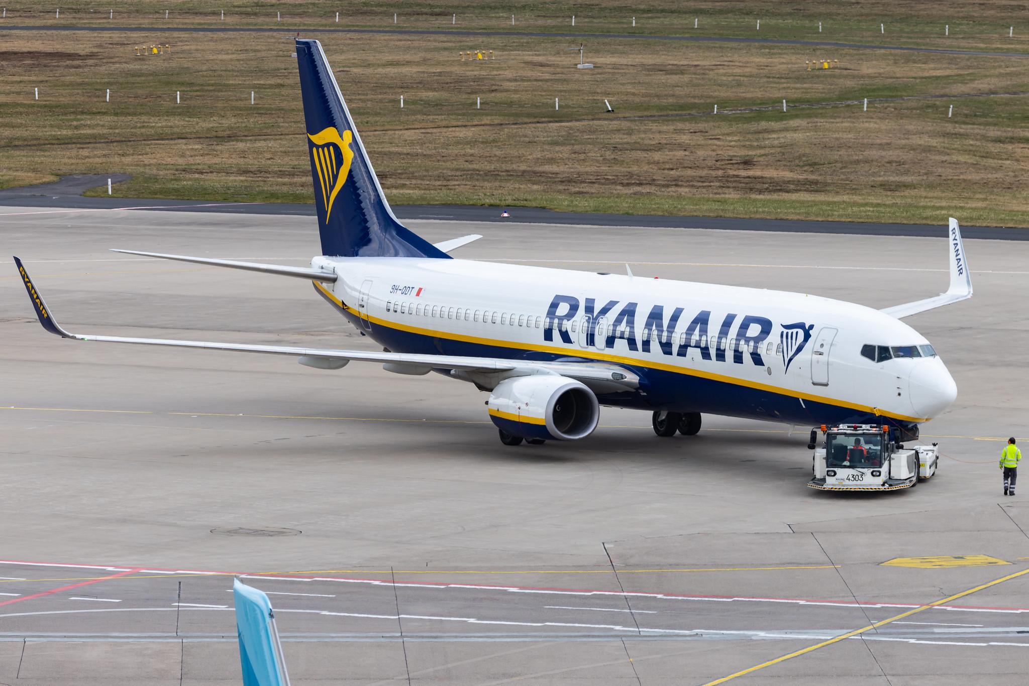 Köln Bonn Airport: Ryanair (FR / RYR) | Operator: Malta Air |  Boeing 737-8AS B738 | 9H-QDT | MSN 44769