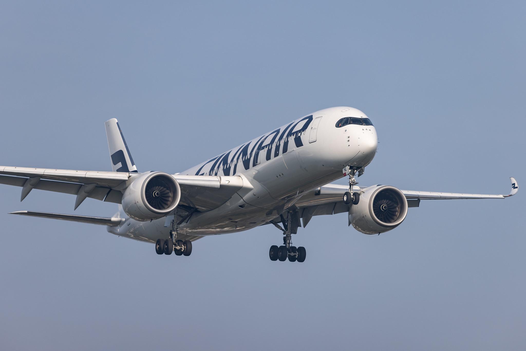 London Heathrow: Finnair (AY / FIN) |  Airbus A350-941 A359 | OH-LWE | MSN 023