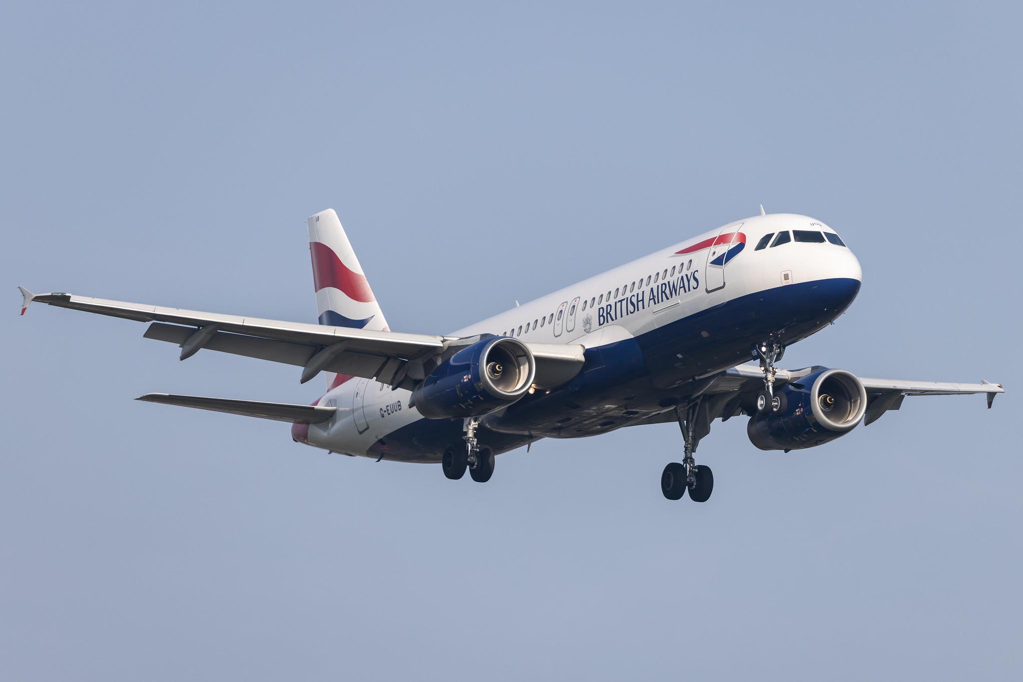 London Heathrow: British Airways (BA / BAW) |  Airbus A320-232 A320 | G-EUUB | MSN 1689