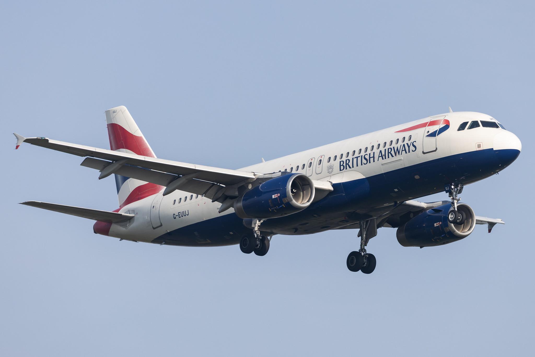 London Heathrow: British Airways (BA / BAW) |  Airbus A320-232 A320 | G-EUUJ | MSN 1883