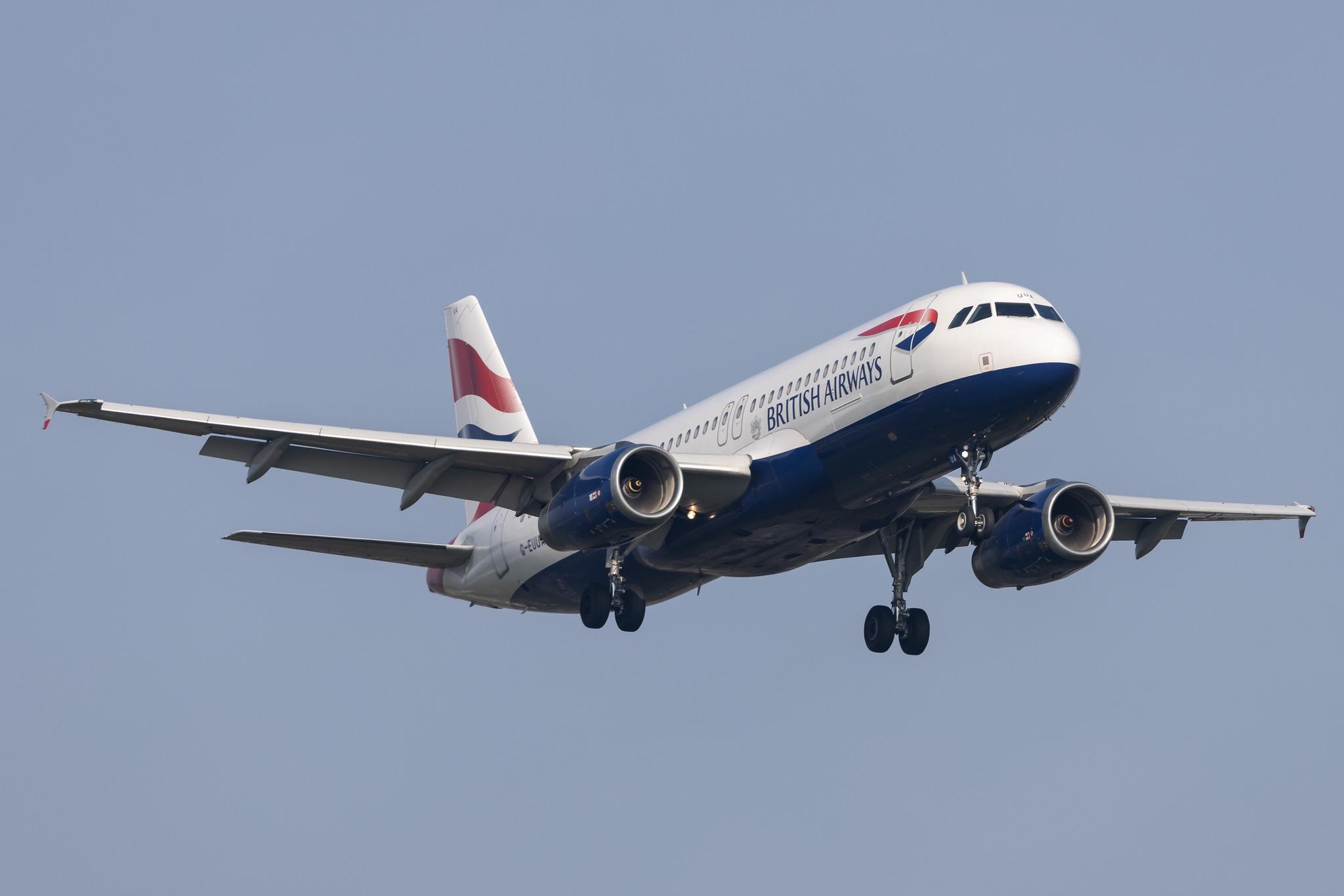 London Heathrow: British Airways (BA / BAW) |  Airbus A320-232 A320 | G-EUUA | MSN 1661