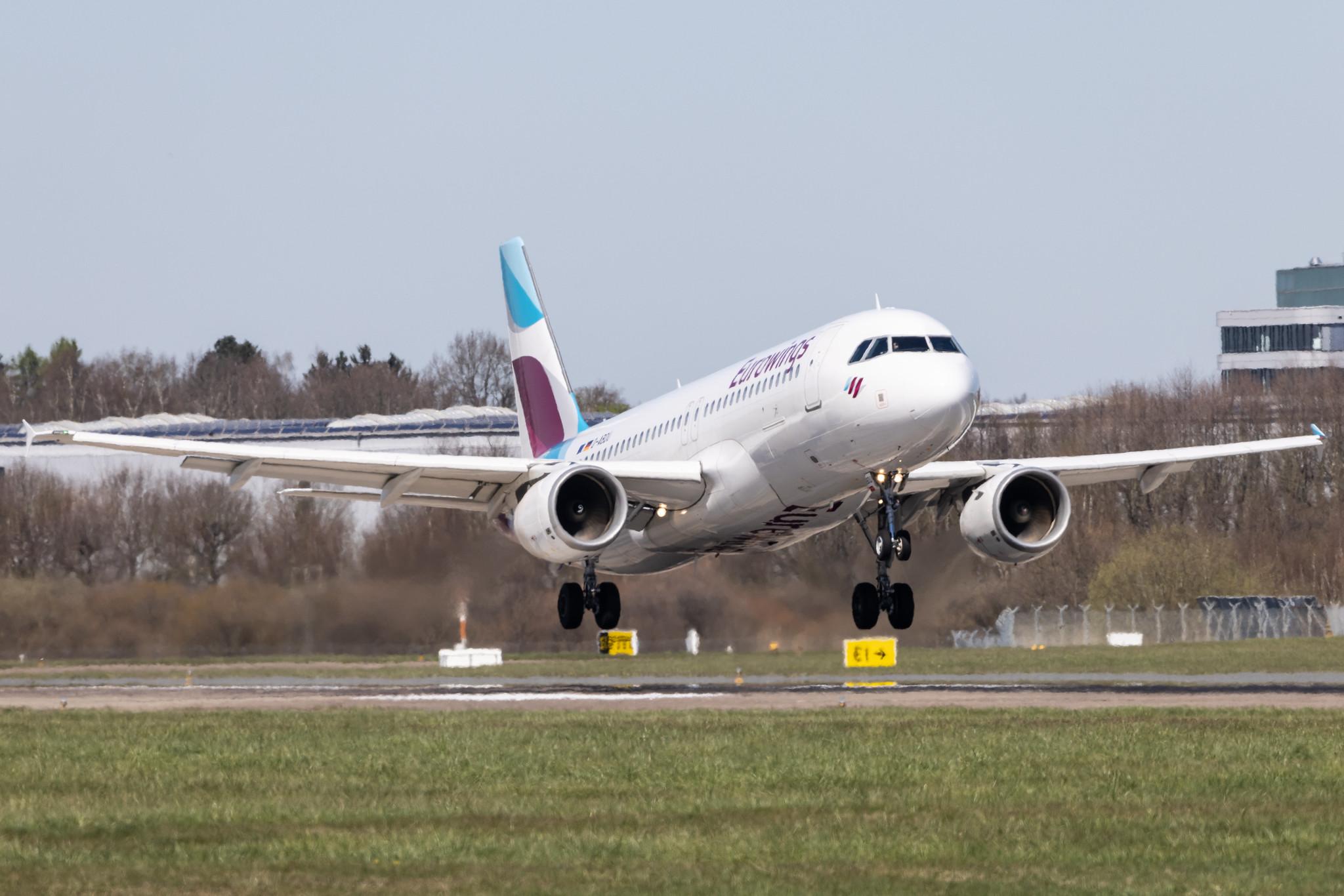 Hamburg Airport: Eurowings (EW / EWG) |  Airbus A320-214 A320 | D-ABDU | MSN 3516