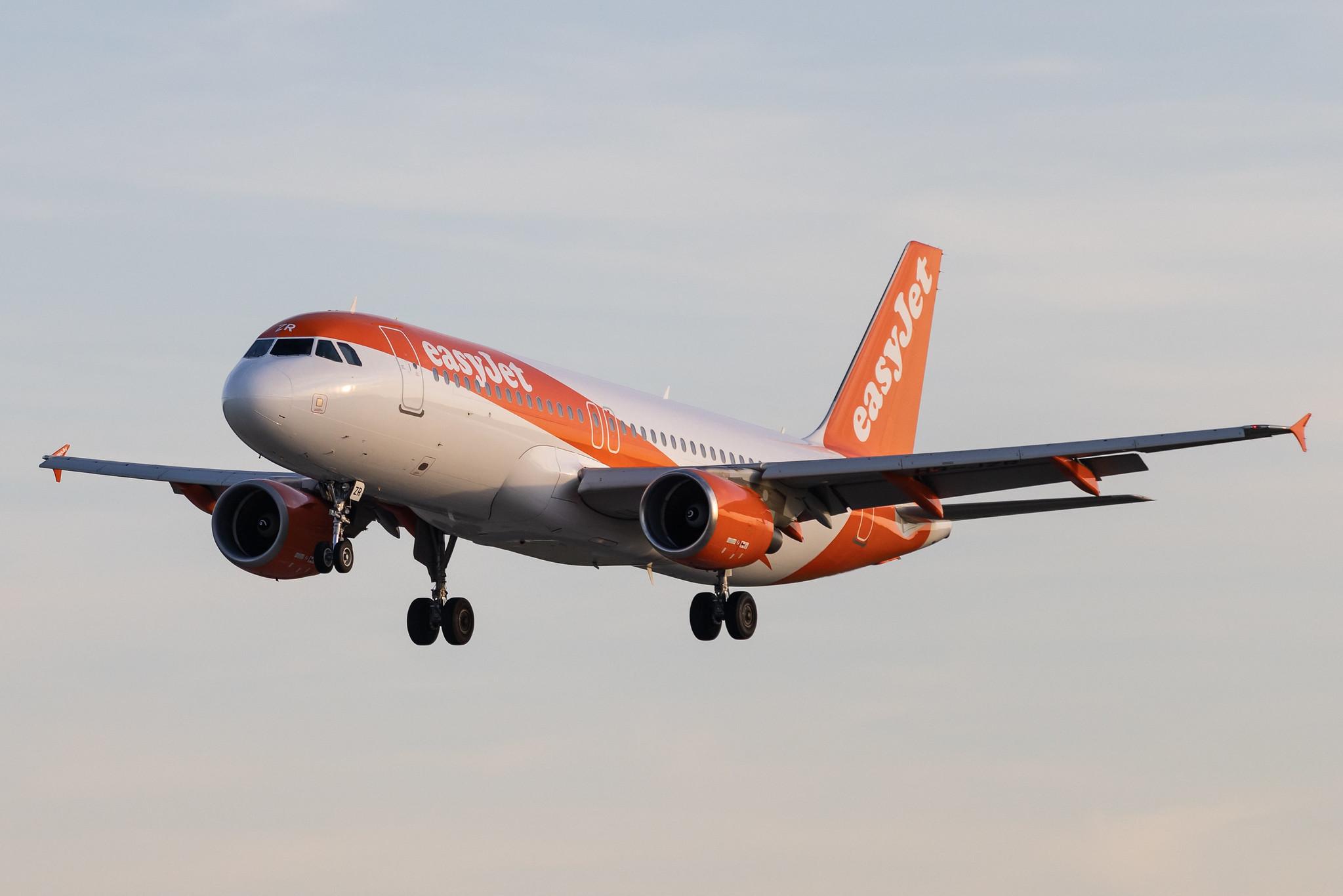 Hamburg Airport: easyJet (U2 / EZY) | Operator: easyJet Switzerland |  Airbus A320-214 A320 | HB-JZR | MSN 4034