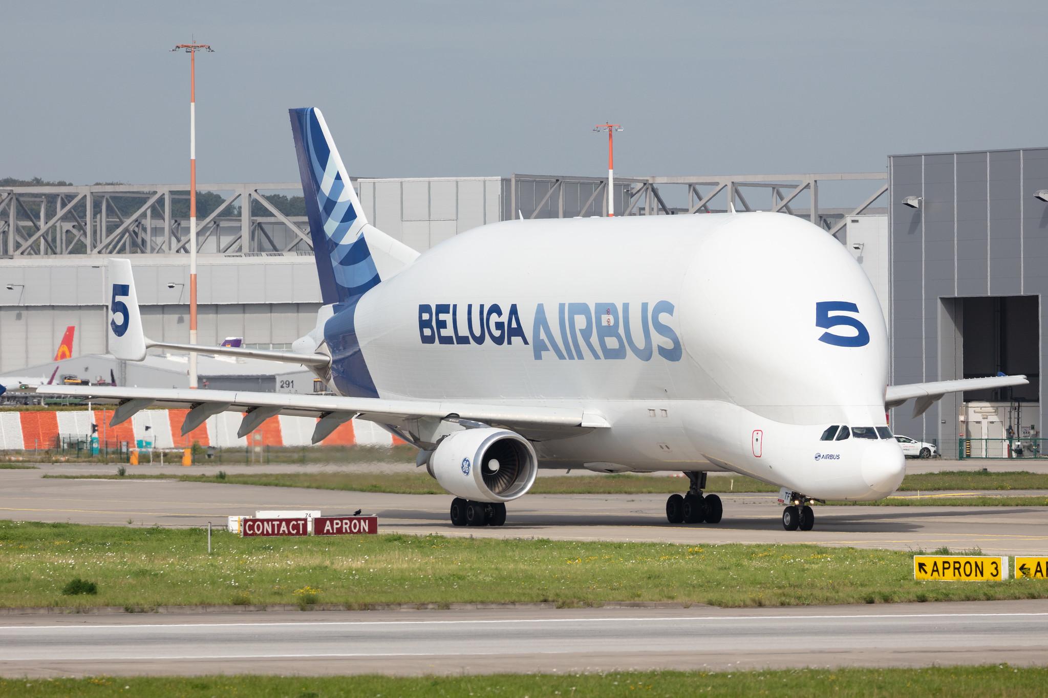 Hamburg Finkenwerder: Airbus Transport International (4Y / BGA) |  Airbus A300-608ST Beluga A3ST | F-GSTF | MSN 796