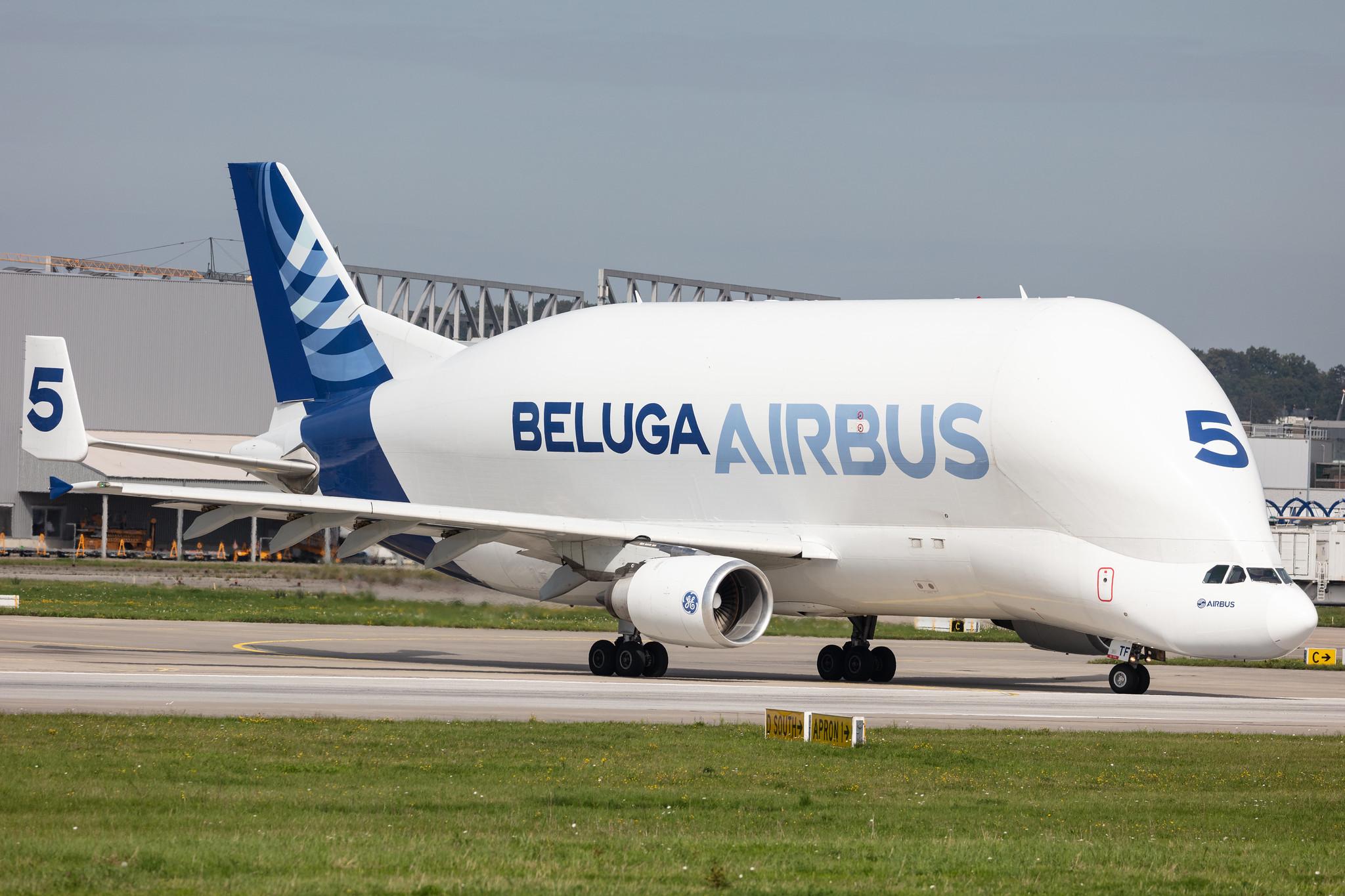 Hamburg Finkenwerder: Airbus Transport International (4Y / BGA) |  Airbus A300-608ST Beluga A3ST | F-GSTF | MSN 796