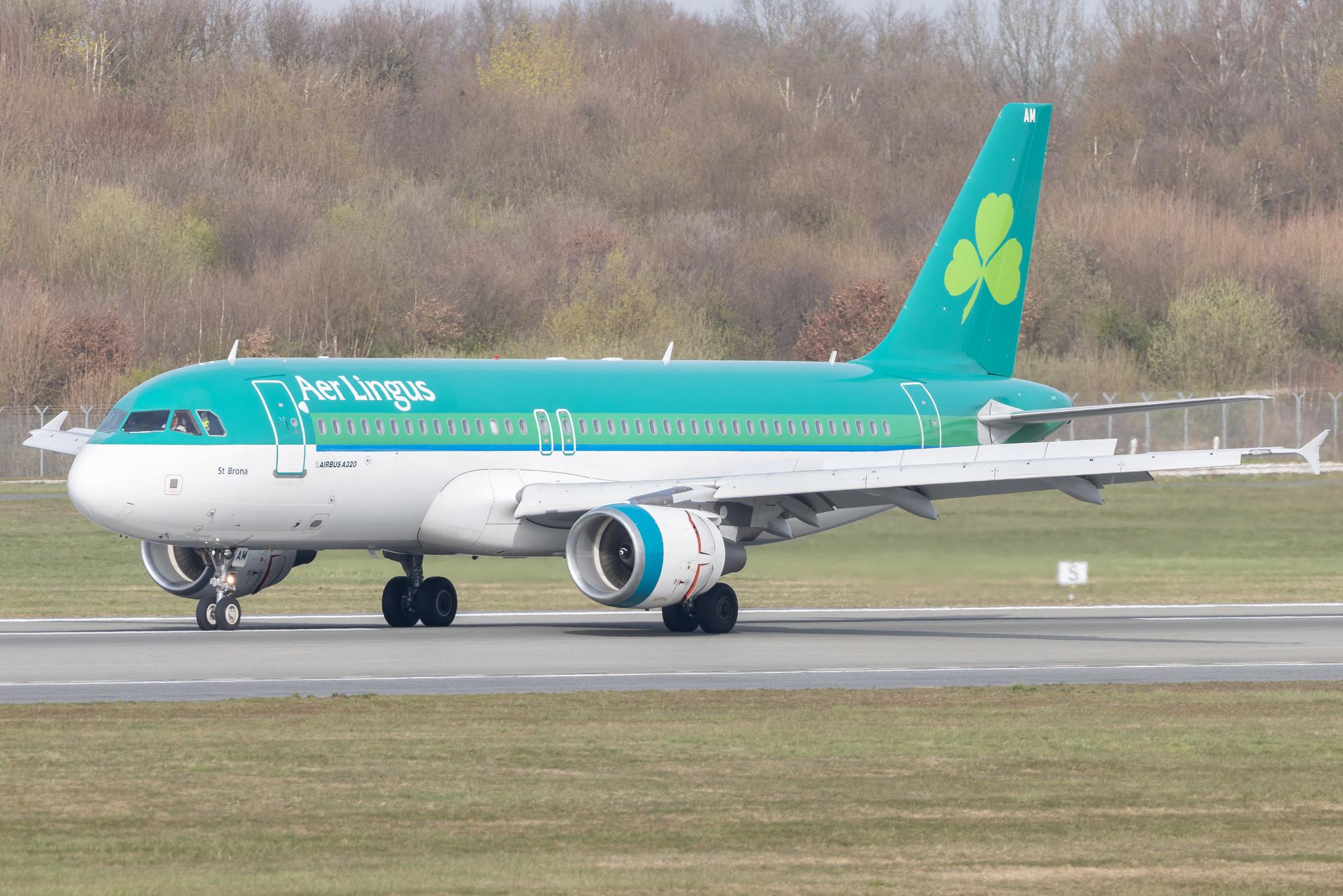 Hamburg Airport: Aer Lingus (EI / EIN) |  Airbus A320-214 A320 | EI-GAM | MSN 3823