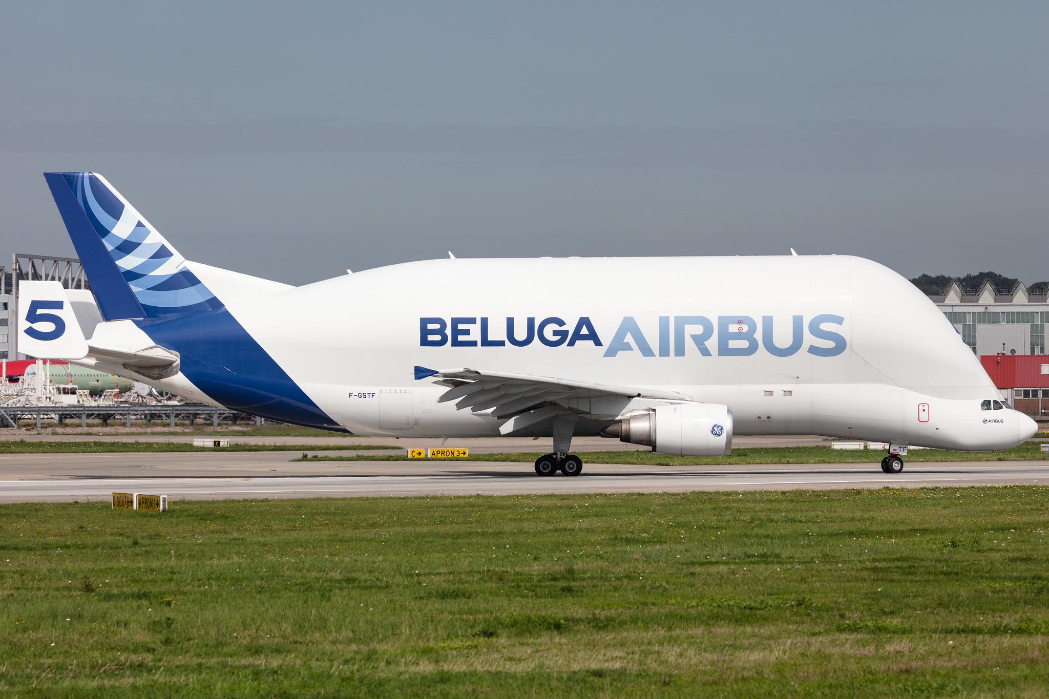 Hamburg Finkenwerder: Airbus Transport International (4Y / BGA) |  Airbus A300-608ST Beluga A3ST | F-GSTF | MSN 796