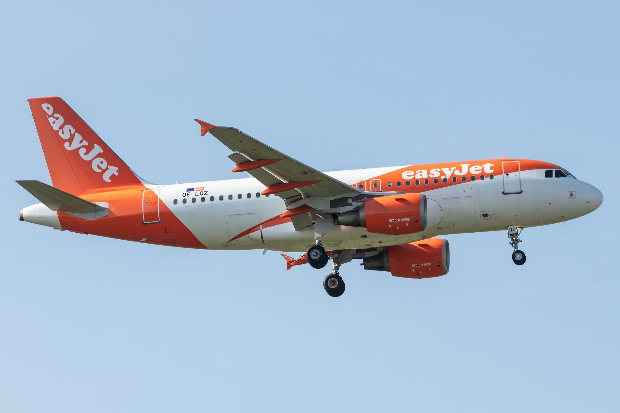 Amsterdam Schiphol: easyJet (U2 / EZY) | Operator: easyJet Europe |  Airbus A319-111 A319 | OE-LQZ | MSN 3059