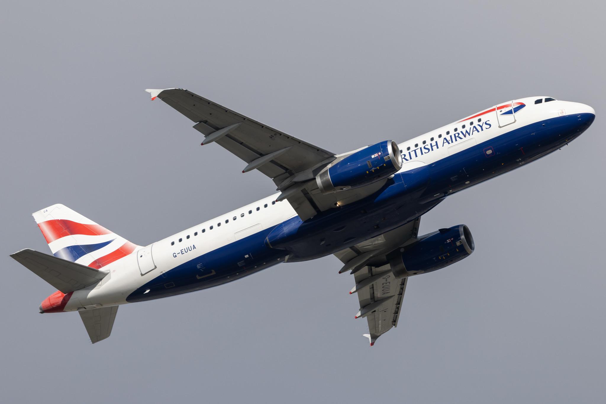 London Heathrow: British Airways (BA / BAW) |  Airbus A320-232 A320 | G-EUUA | MSN 1661