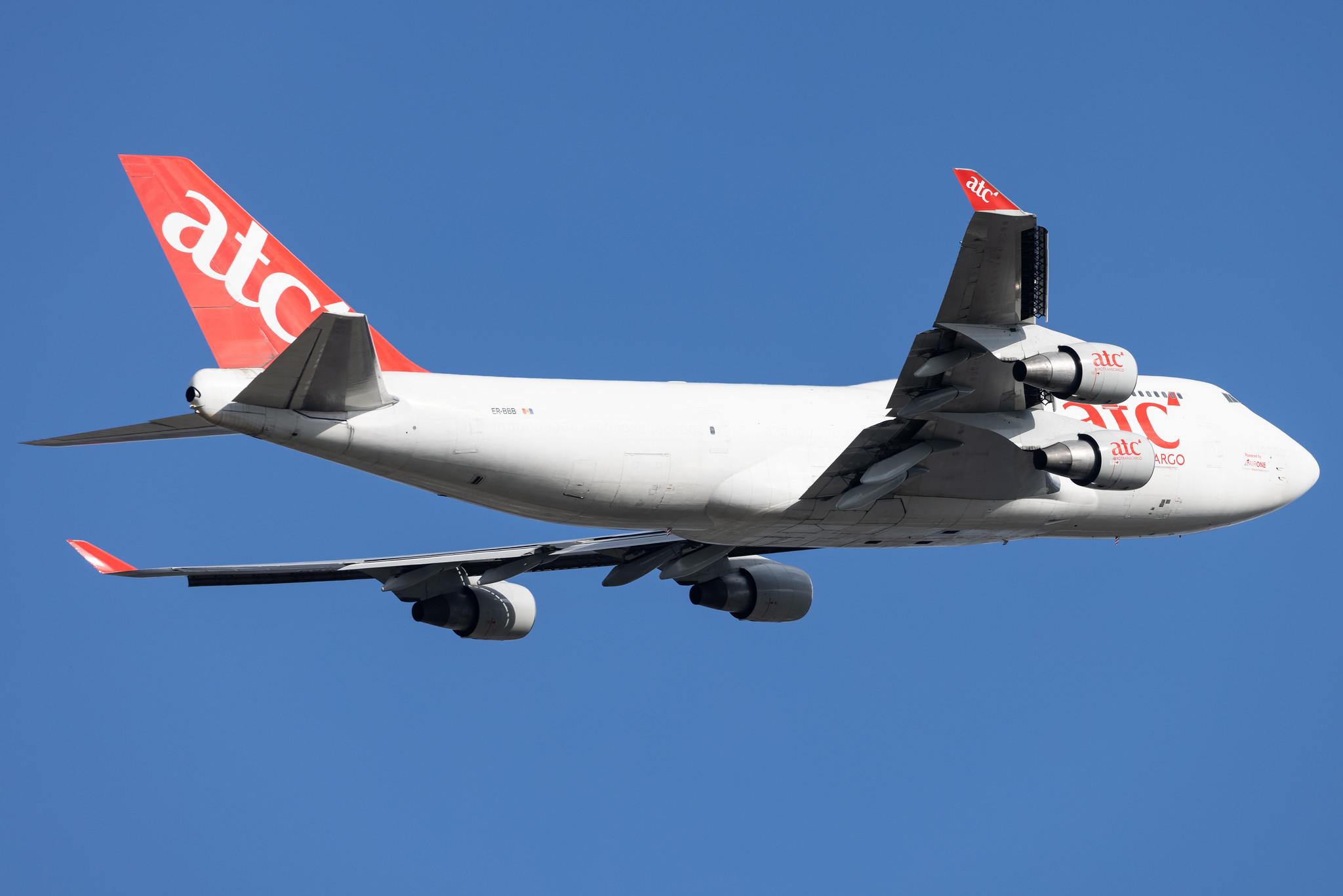 London Heathrow: Aerotranscargo (/ ATG) |  Boeing 747-433(BDSF) B744 | ER-BBB | MSN 25075