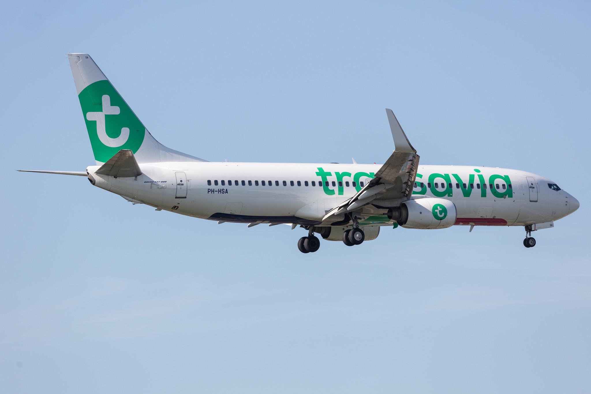 Amsterdam Schiphol: Transavia (HV / TRA) |  Boeing 737-8K2 B738 | PH-HSA | MSN 34171