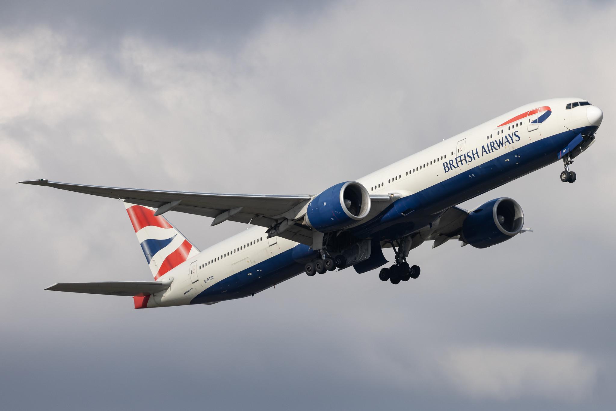 London Heathrow: British Airways (BA / BAW) |  Boeing 777-336(ER) B77W | G-STBF | MSN 40543