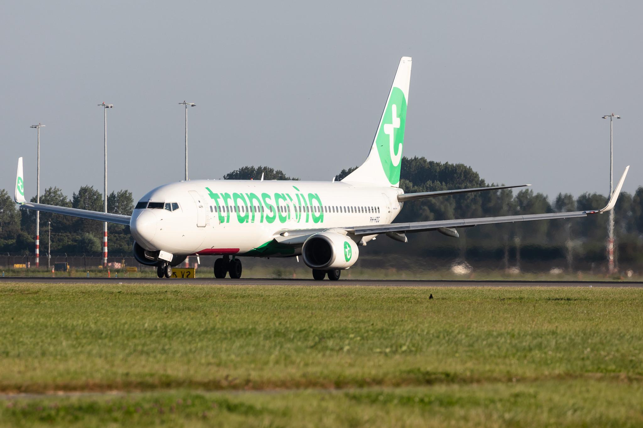 Amsterdam Schiphol: Transavia (HV / TRA) |  Boeing 737-8K2 B738 | PH-HZG | MSN 28379