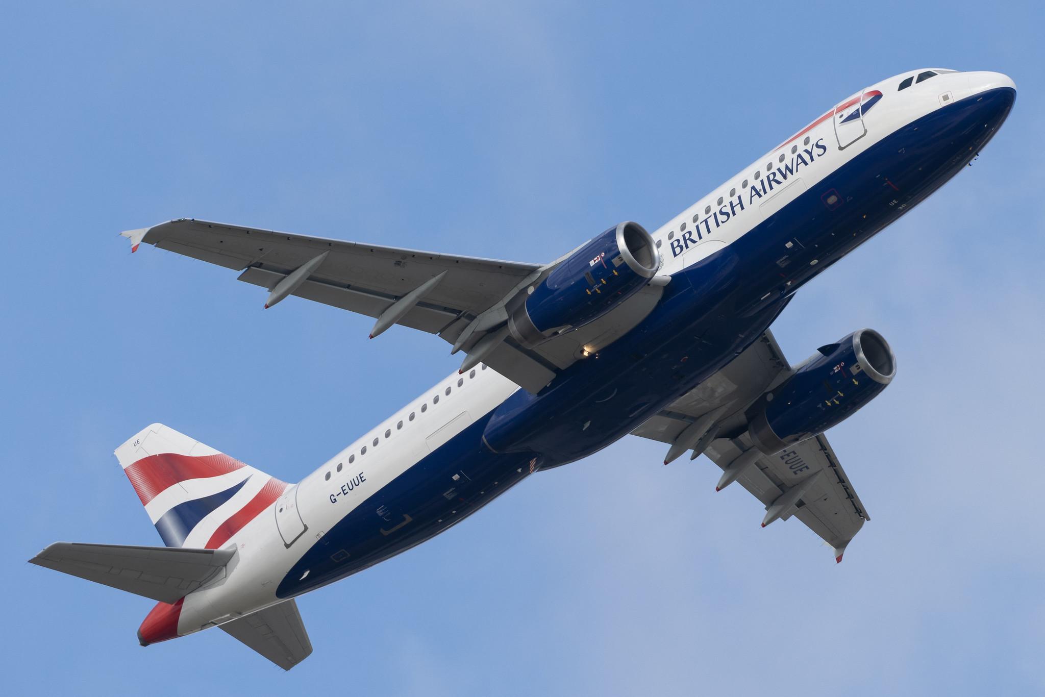 London Heathrow: British Airways (BA / BAW) |  Airbus A320-232 A320 | G-EUUE | MSN 1782