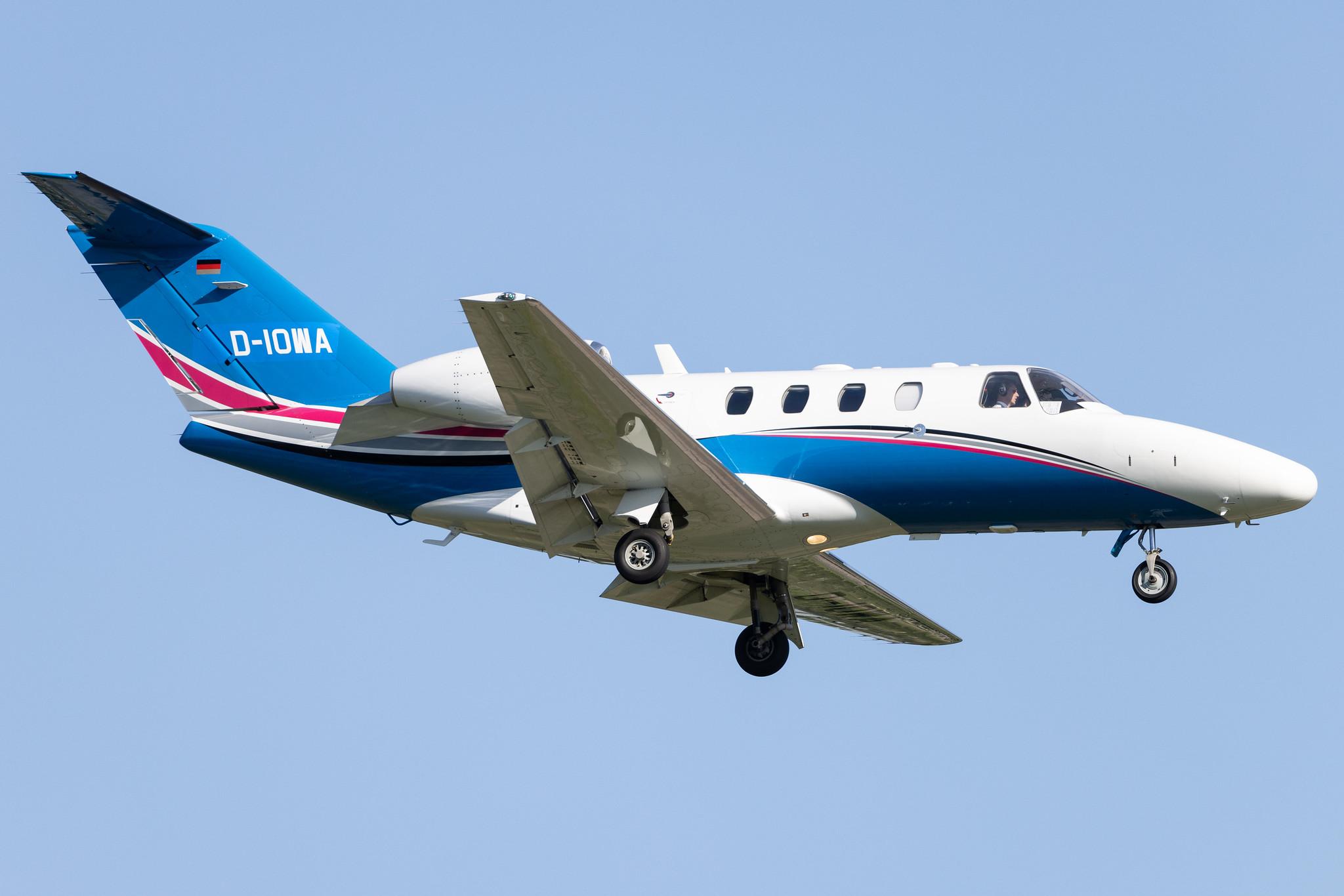 Hamburg Airport: Private owner |  Cessna 525 CitationJet CJ1+ C525 | D-IOWA | MSN 525-0624