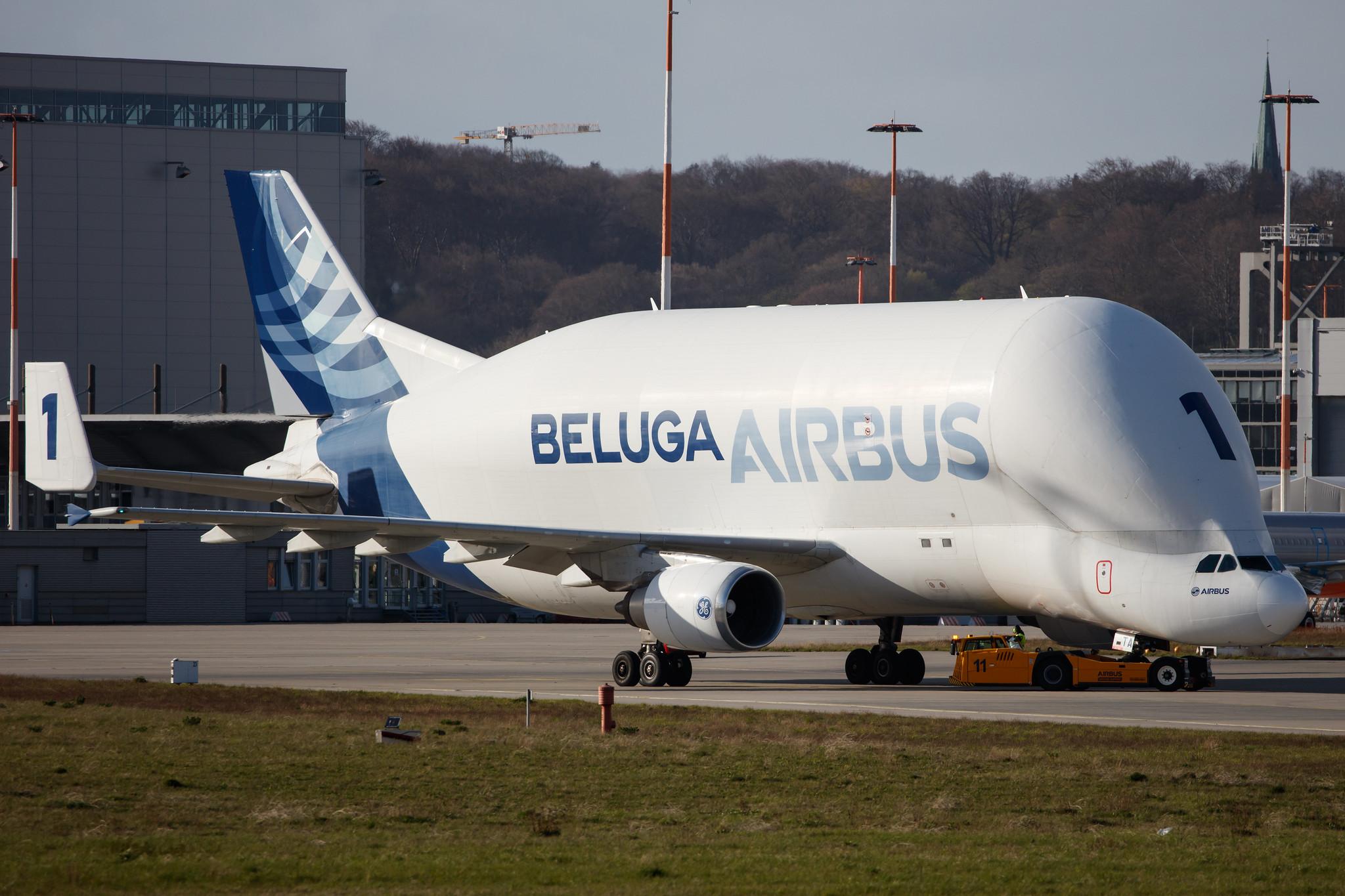 Hamburg Finkenwerder: Airbus Transport International (4Y / BGA) |  Airbus A300-608ST Beluga A3ST | F-GSTA | MSN 655