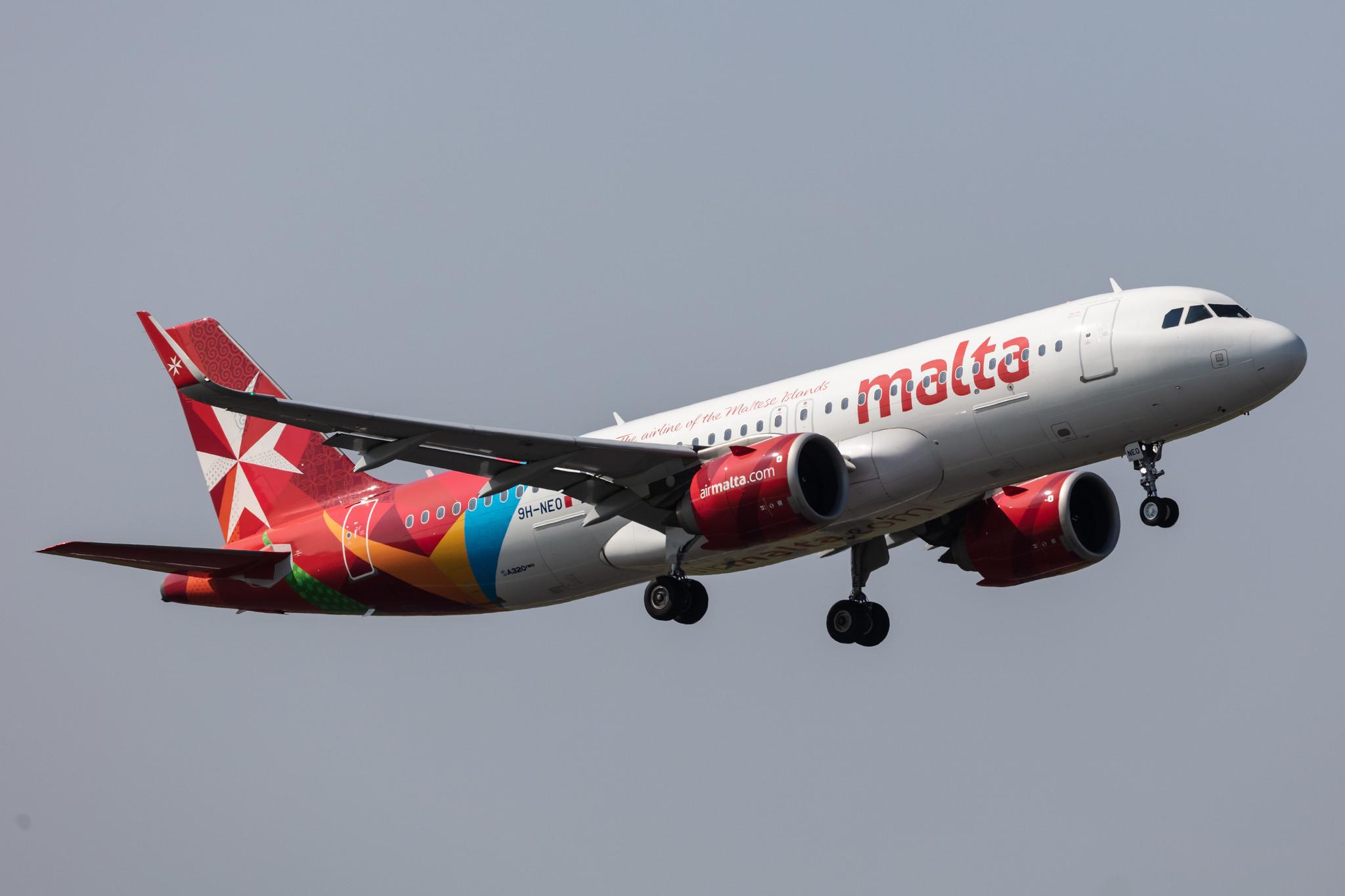 Amsterdam Schiphol: Air Malta (KM / AMC) |  Airbus A320-251N A20N | 9H-NEO | MSN 7875