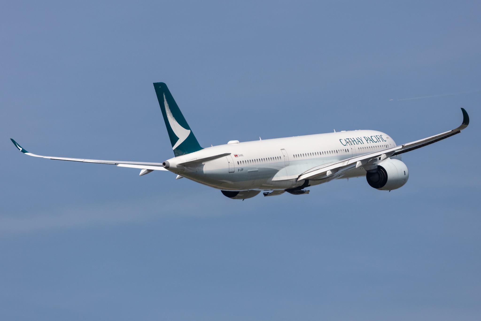 Amsterdam Schiphol: Cathay Pacific (CX / CPA) |  Airbus A350-941 A359 | B-LRP | MSN 101