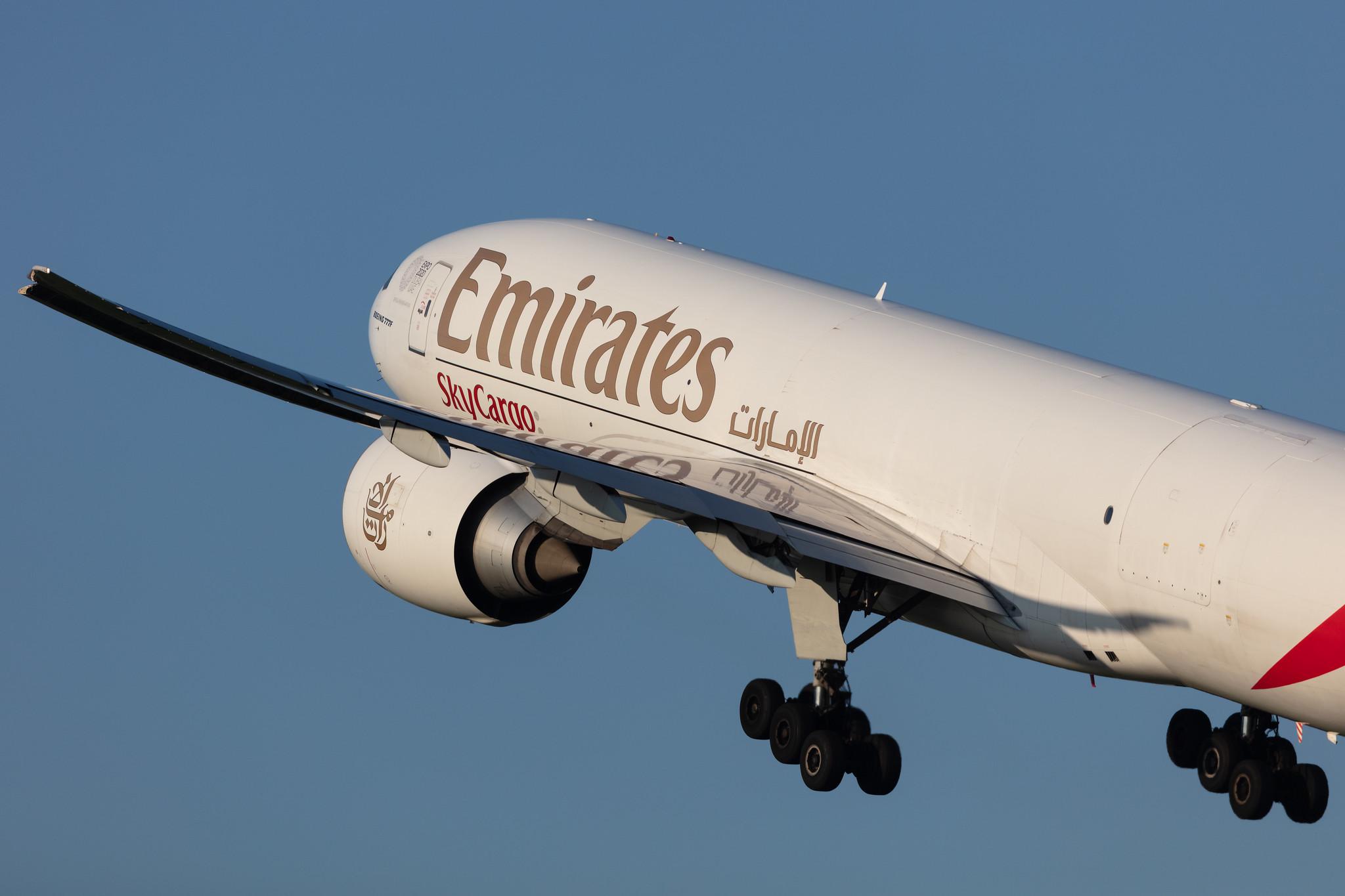 Amsterdam Schiphol: Emirates SkyCargo (EK / UAE) | Operator: Emirates |  Boeing 777-F1H B77L | A6-EFL | MSN 42230
