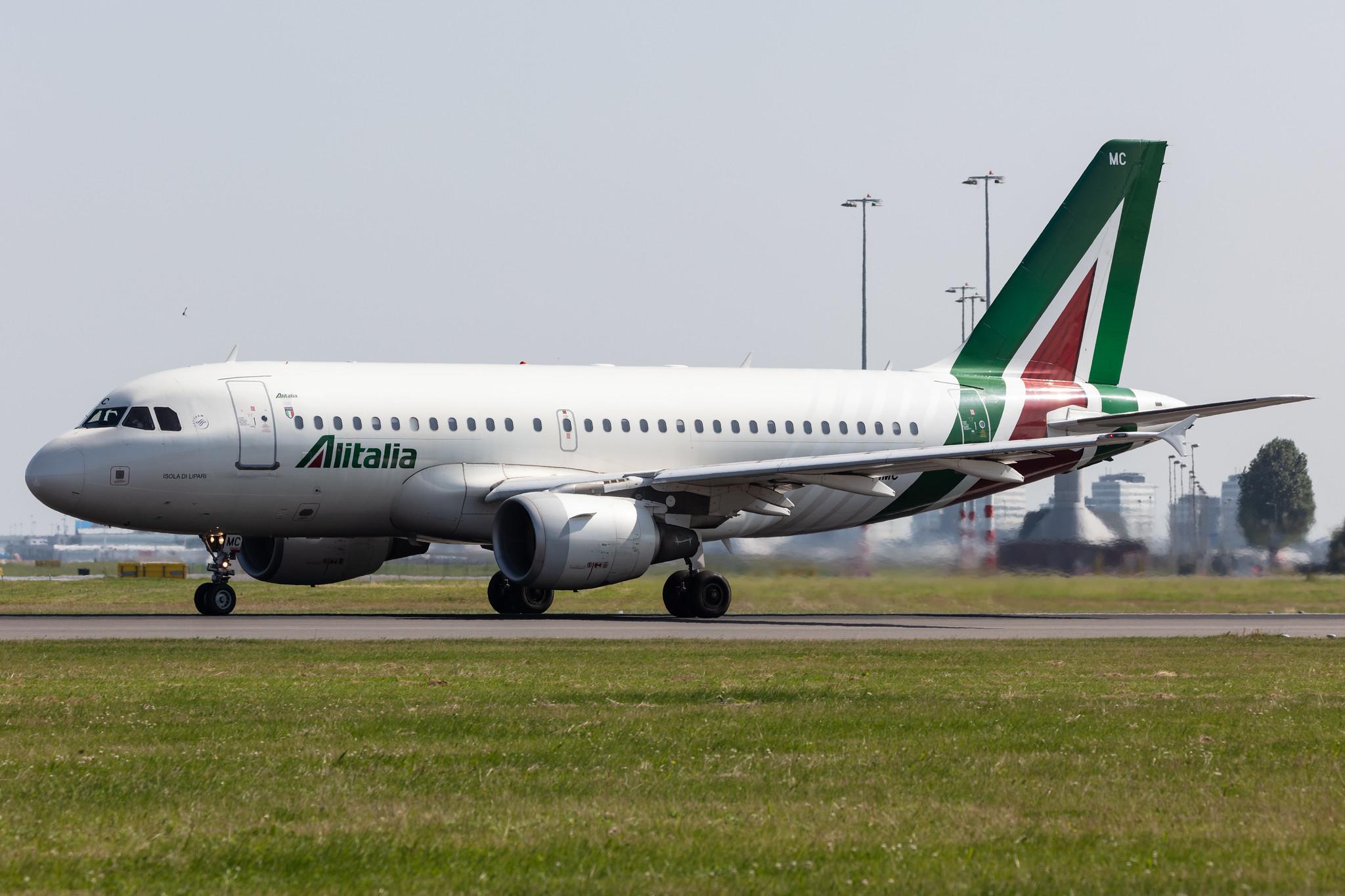 Amsterdam Schiphol:  Alitalia (AZ / AZA) |  Airbus A319-112 A319 | EI-IMC | MSN 2057