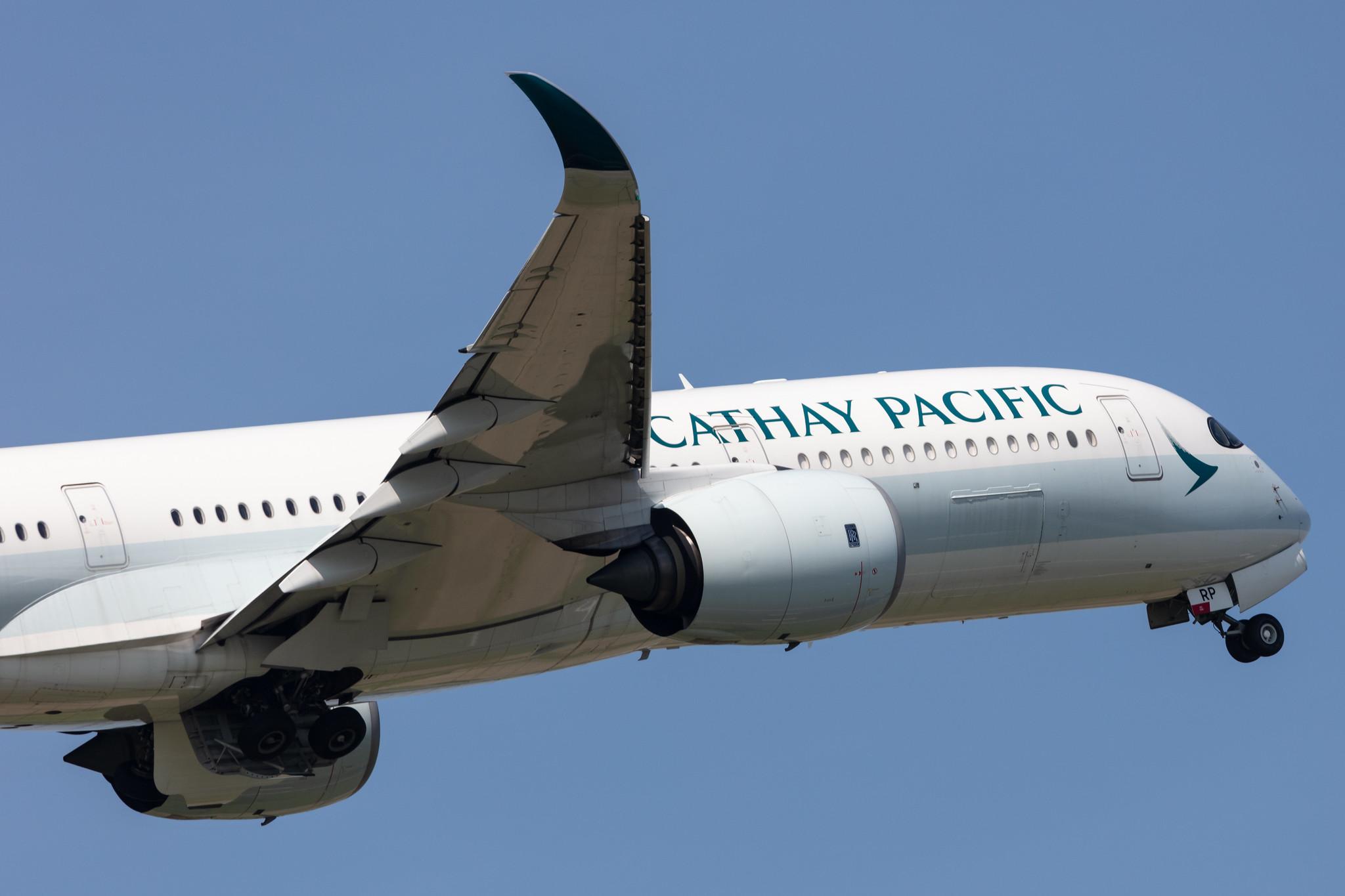 Amsterdam Schiphol: Cathay Pacific (CX / CPA) |  Airbus A350-941 A359 | B-LRP | MSN 101