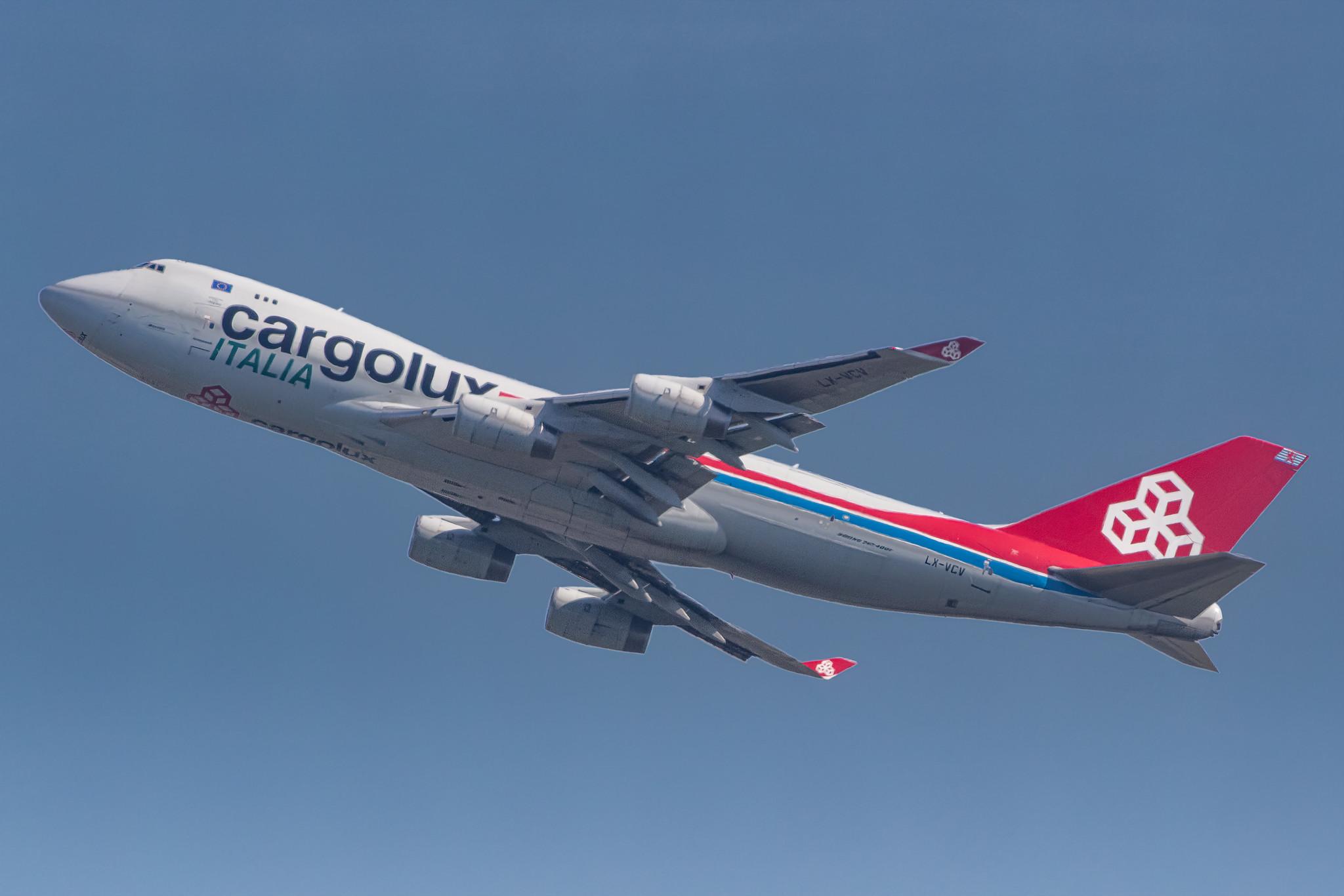 Amsterdam Schiphol: Cargolux (CV / CLX) | Operator: Cargolux Italia |  Boeing 747-4R7(F) B744 | LX-VCV | MSN 34235