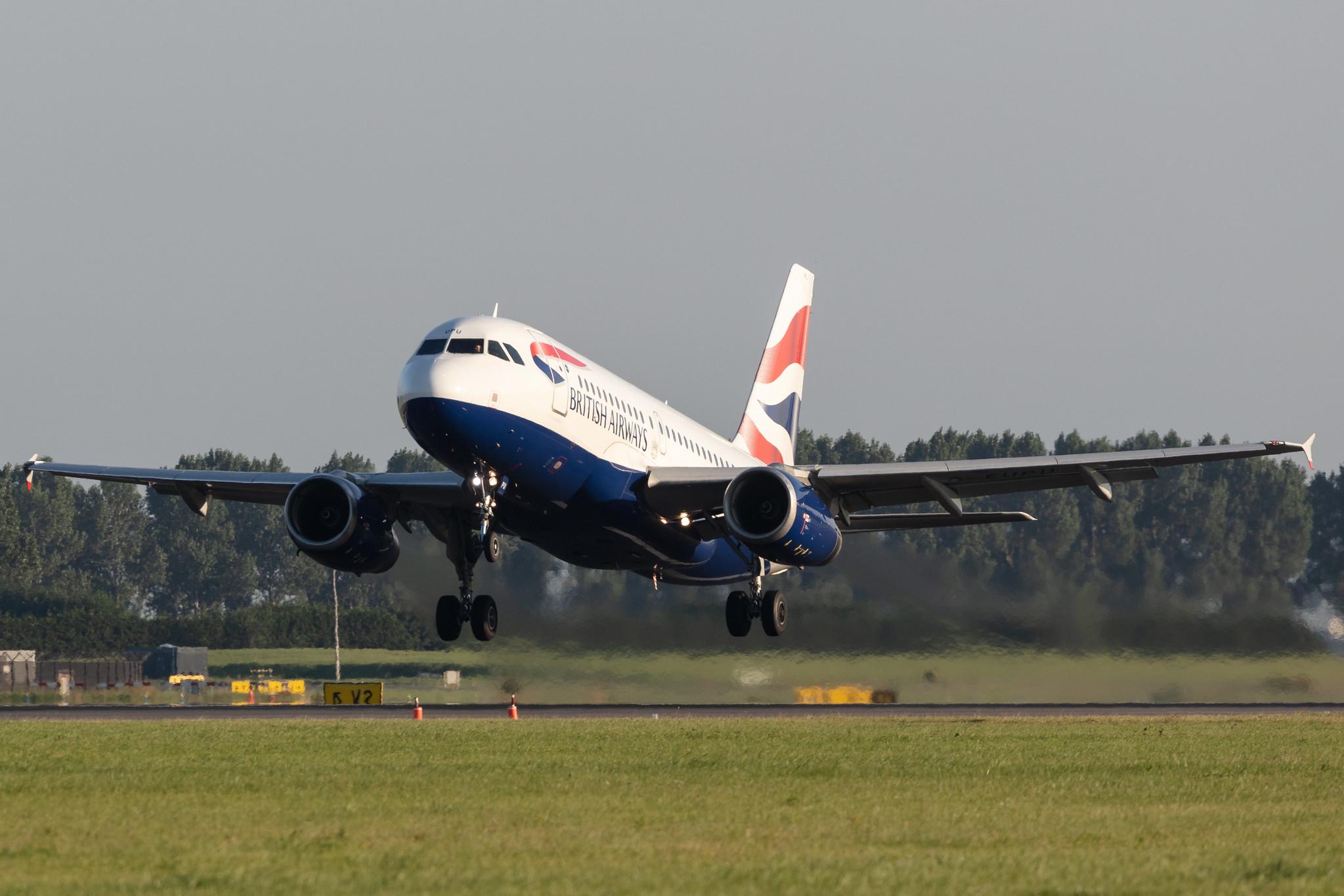 Amsterdam Schiphol: British Airways (BA / BAW) |  Airbus A319-131 A319 | G-EUPU | MSN 1384