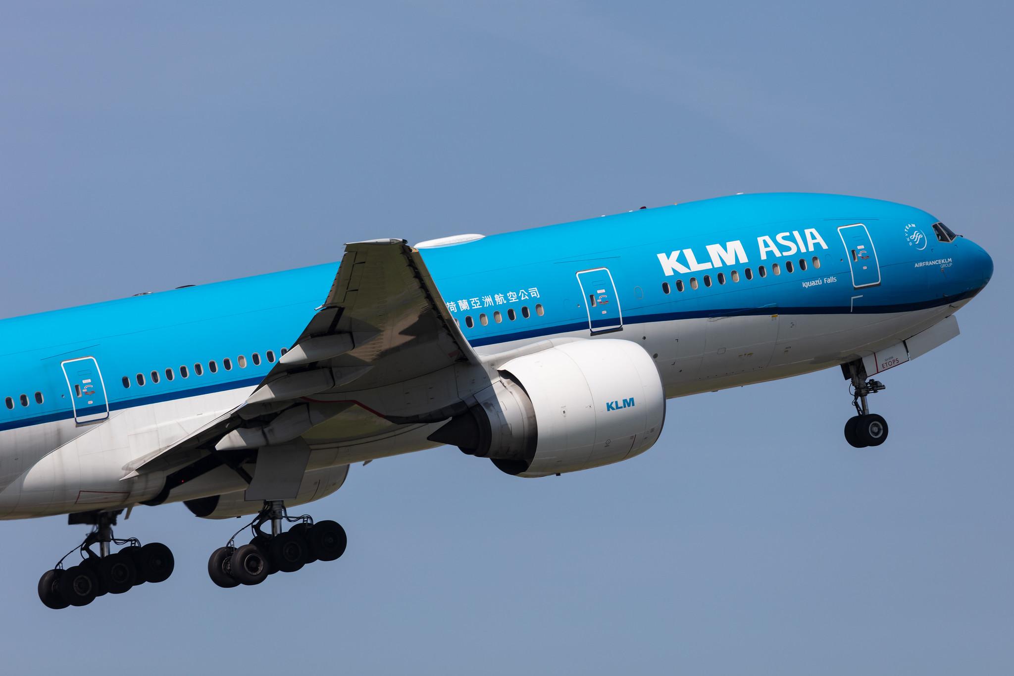 Amsterdam Schiphol: KLM (KL / KLM) |  Boeing 777-206(ER) B772 | PH-BQI | MSN 33714