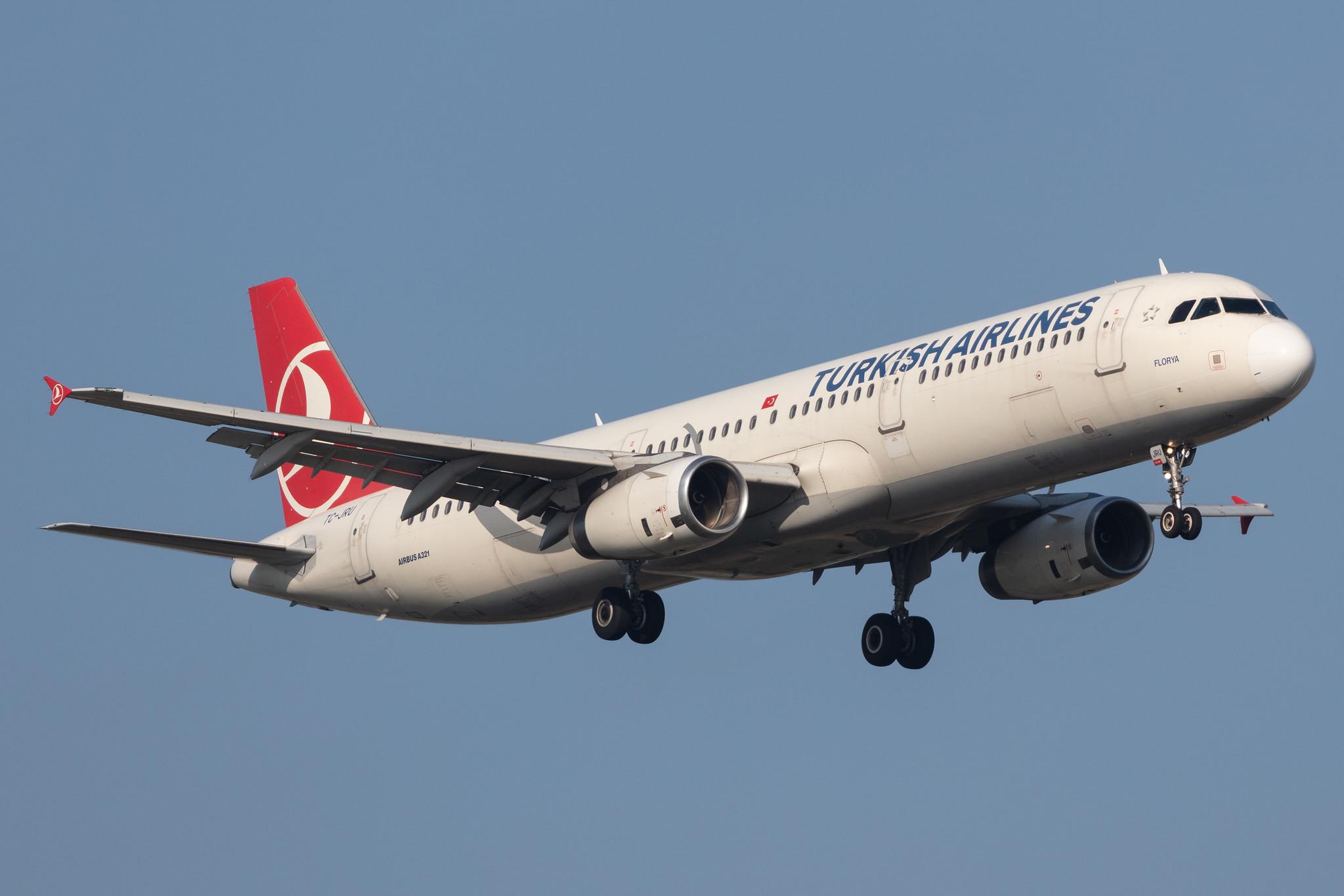 Amsterdam Schiphol: Turkish Airlines (TK / THY) |  Airbus A321-231 A321 | TC-JRU | MSN 4788