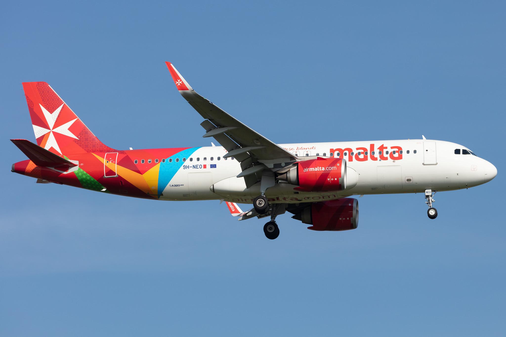 Amsterdam Schiphol: Air Malta (KM / AMC) |  Airbus A320-251N A20N | 9H-NEO | MSN 7875