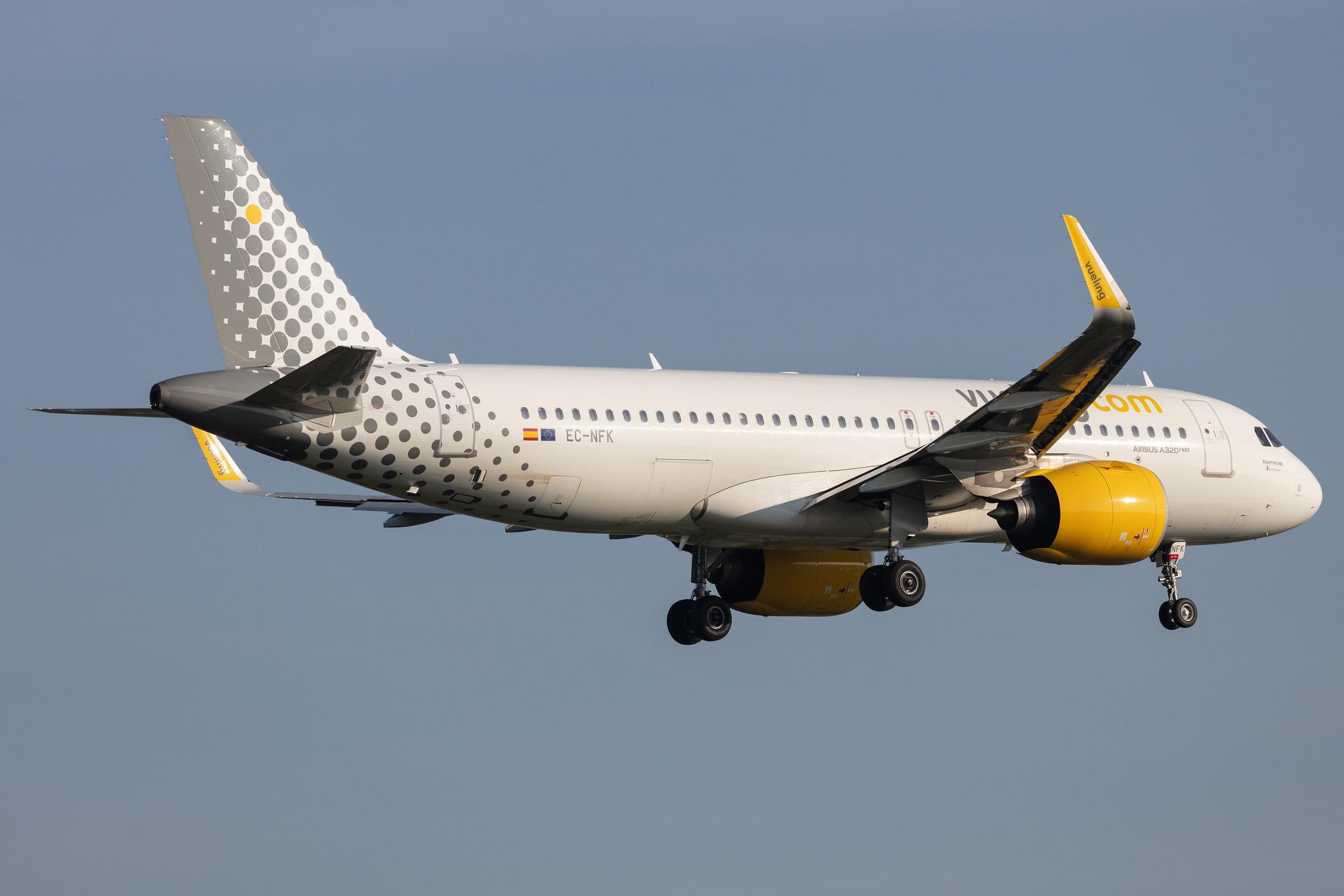Amsterdam Schiphol: Vueling (VY / VLG) |  Airbus A320-271N A20N | EC-NFK | MSN 9287