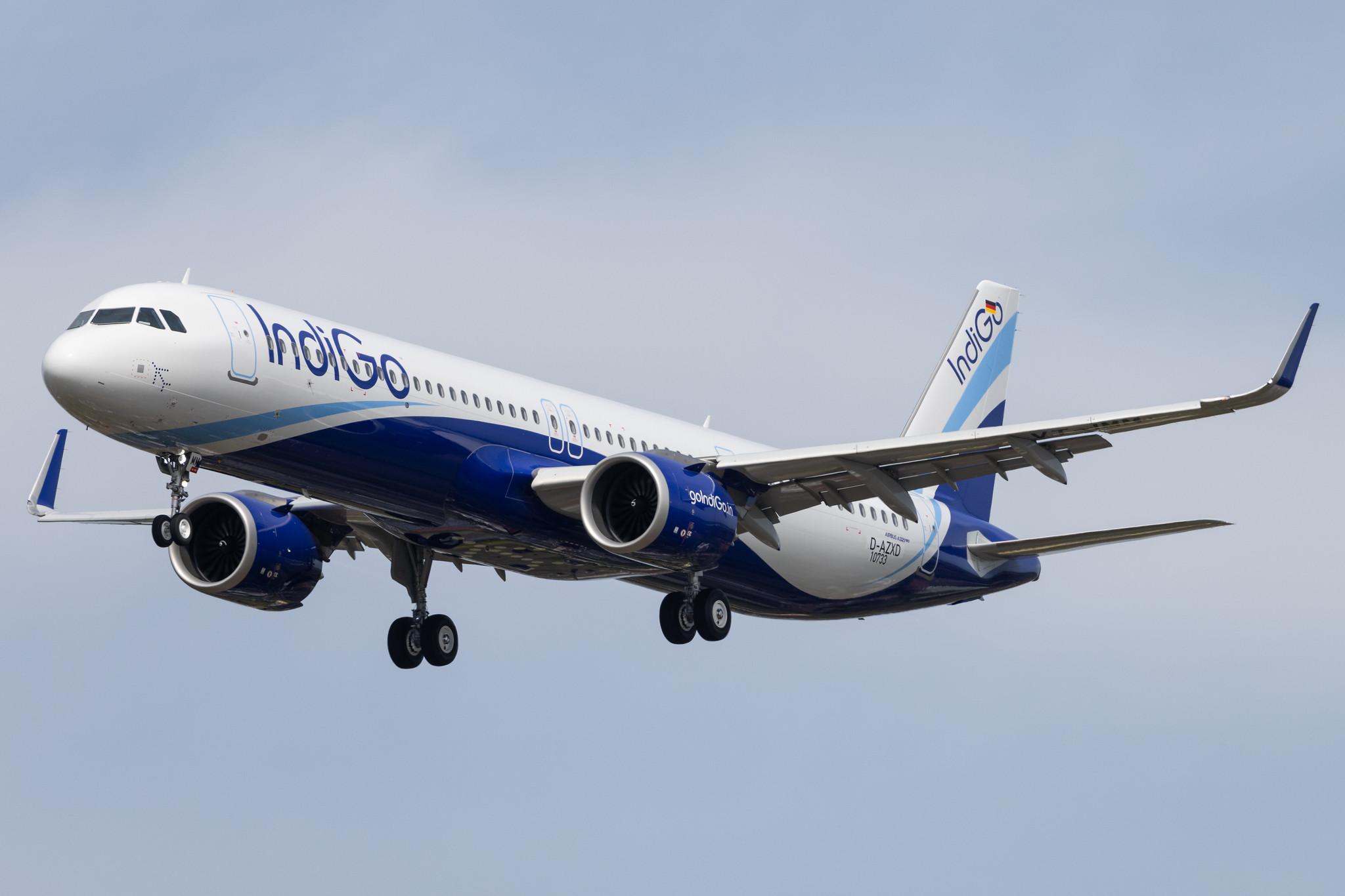 Hamburg Airport: IndiGo (6E / IGO) |  Airbus A321-251NX A21N | D-AZXD (VT-IMM) | MSN 10733