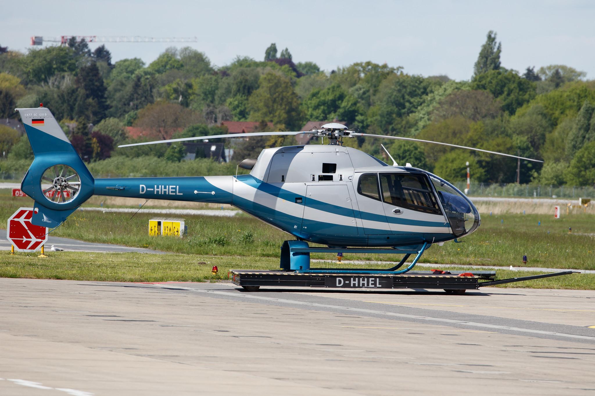 Hamburg Airport: Hanseatic Helicopter Service |  Airbus Helicopters H120 Colibri EC20 | D-HHEL | MSN 1477
