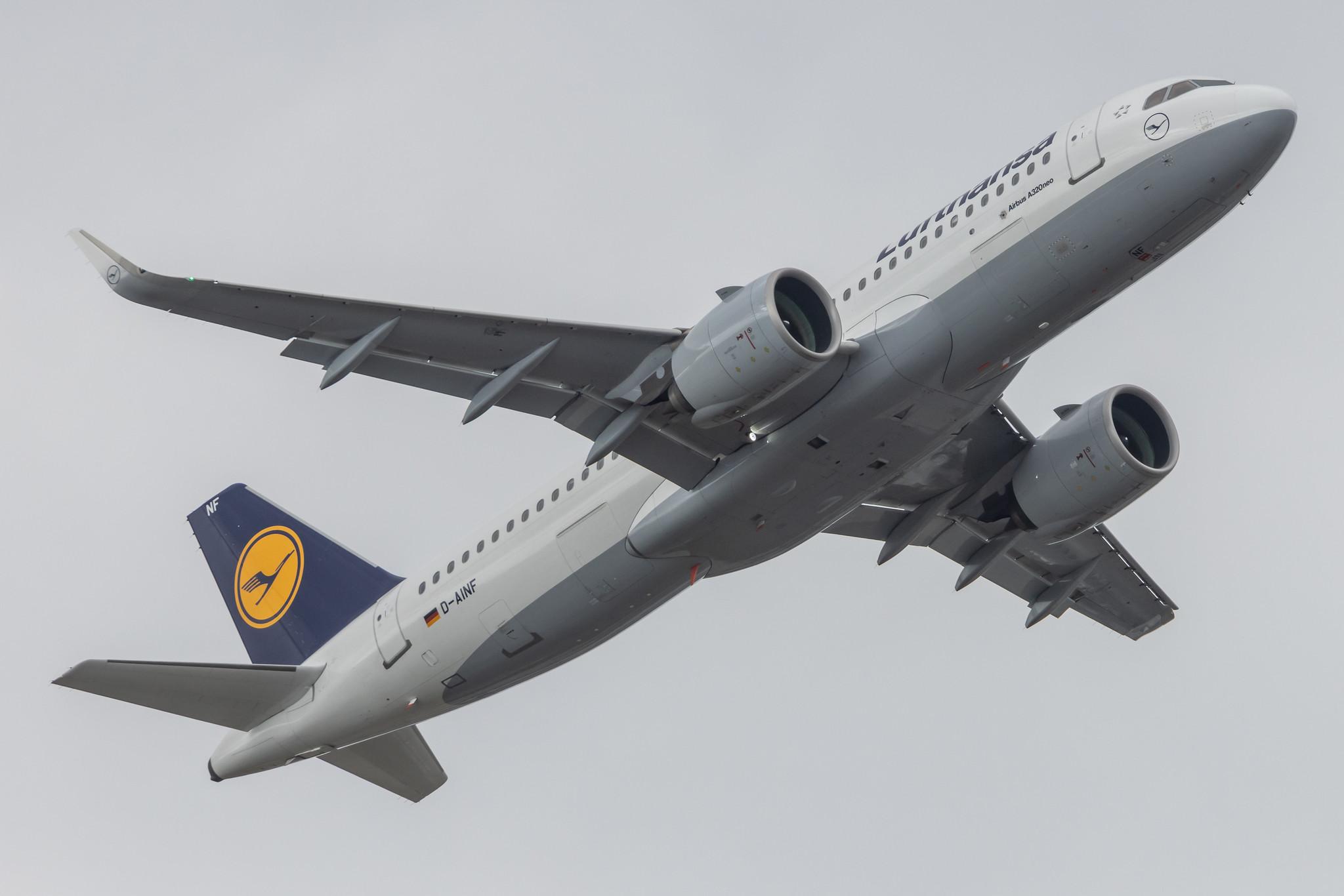 London Heathrow: Lufthansa (LH / DLH) |  Airbus A320-271N A20N | D-AINF | MSN 7577