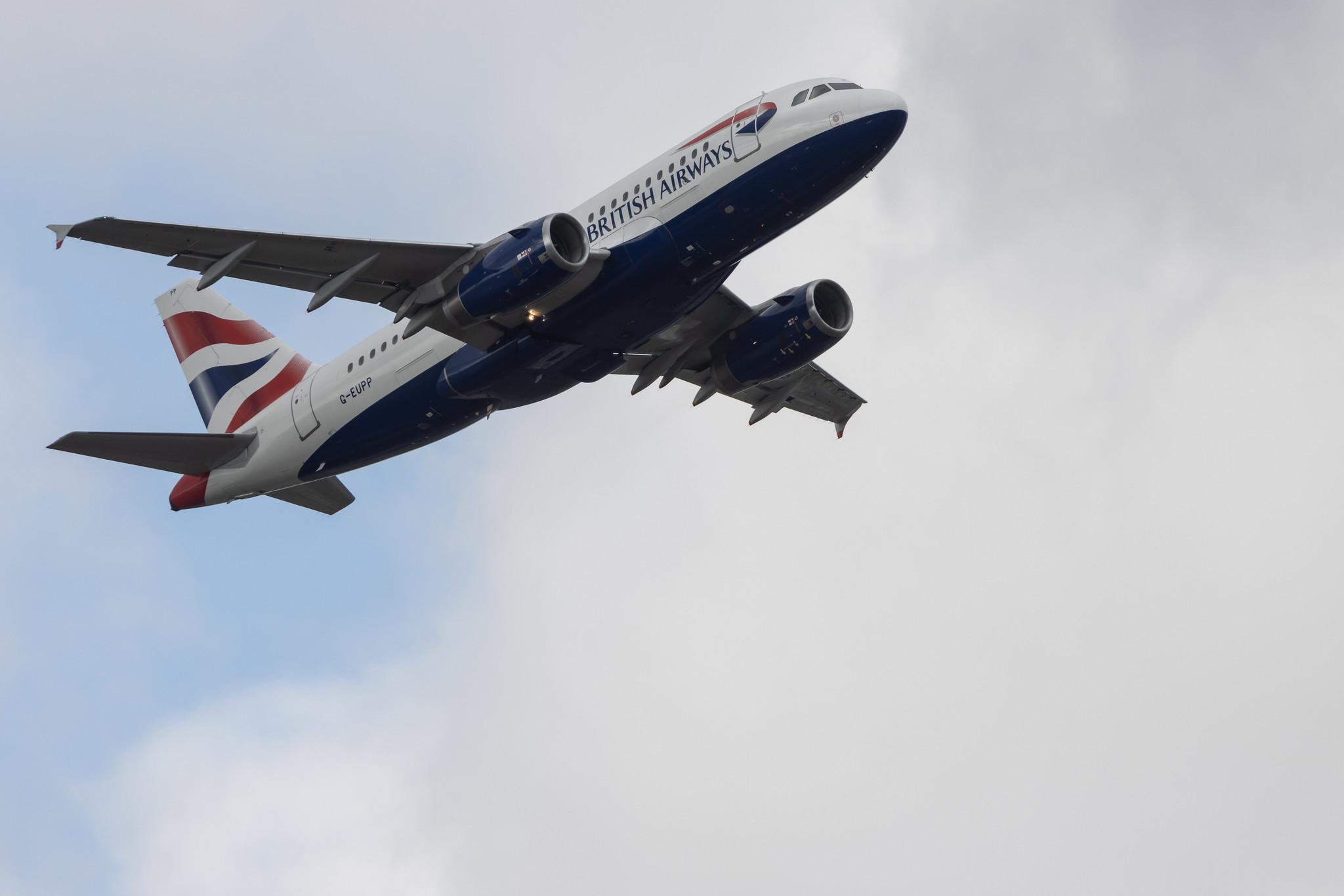 London Heathrow: British Airways (BA / BAW) |  Airbus A319-131 A319 | G-EUPP | MSN 1295