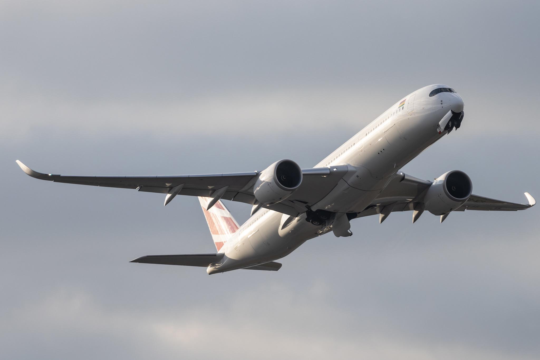 London Heathrow: Air Mauritius (MK / MAU) |  Airbus A350-941 A359 | 3B-NCF | MSN 365