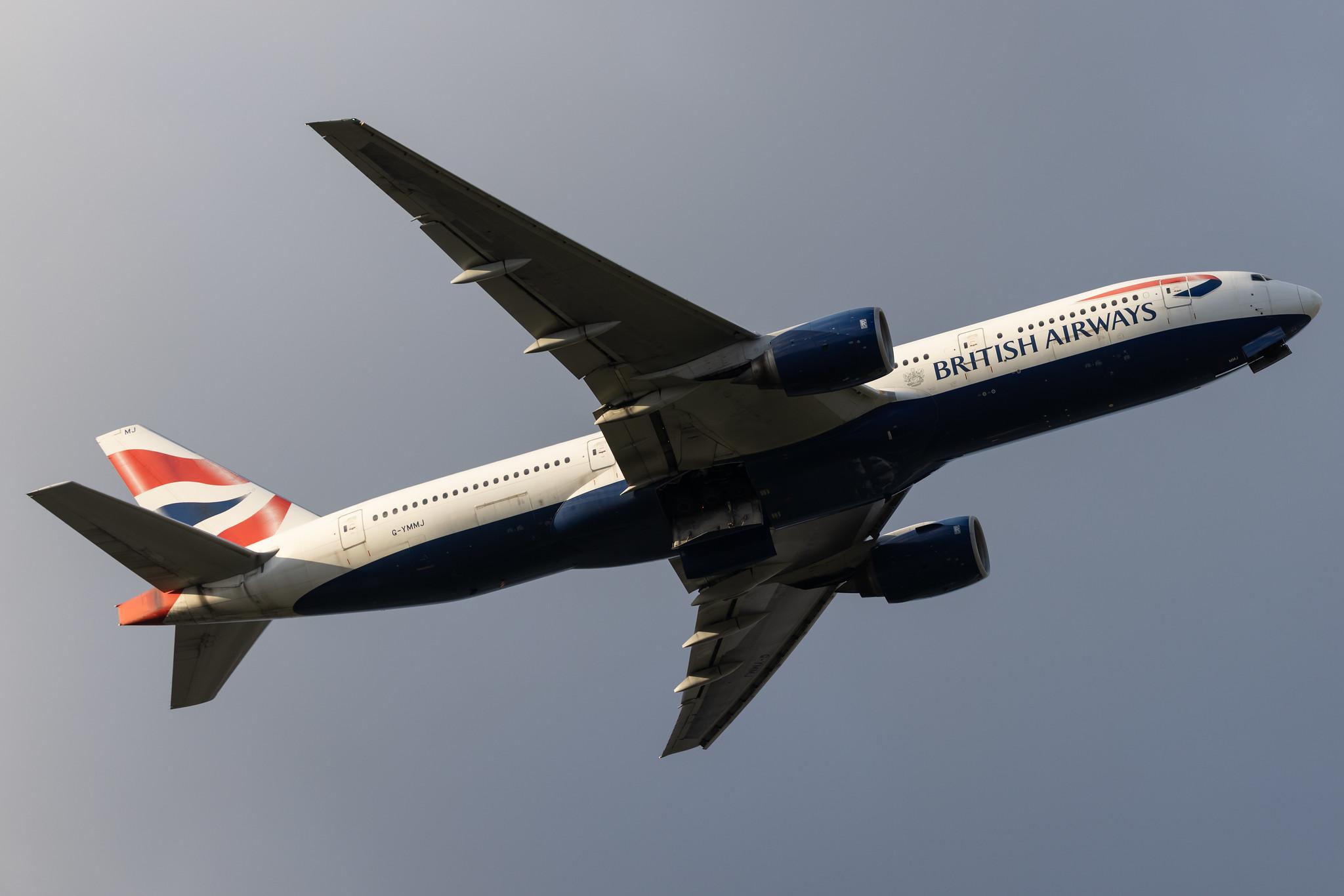 London Heathrow: British Airways (BA / BAW) |  Boeing 777-236(ER) B772 | G-YMMJ | MSN 30311