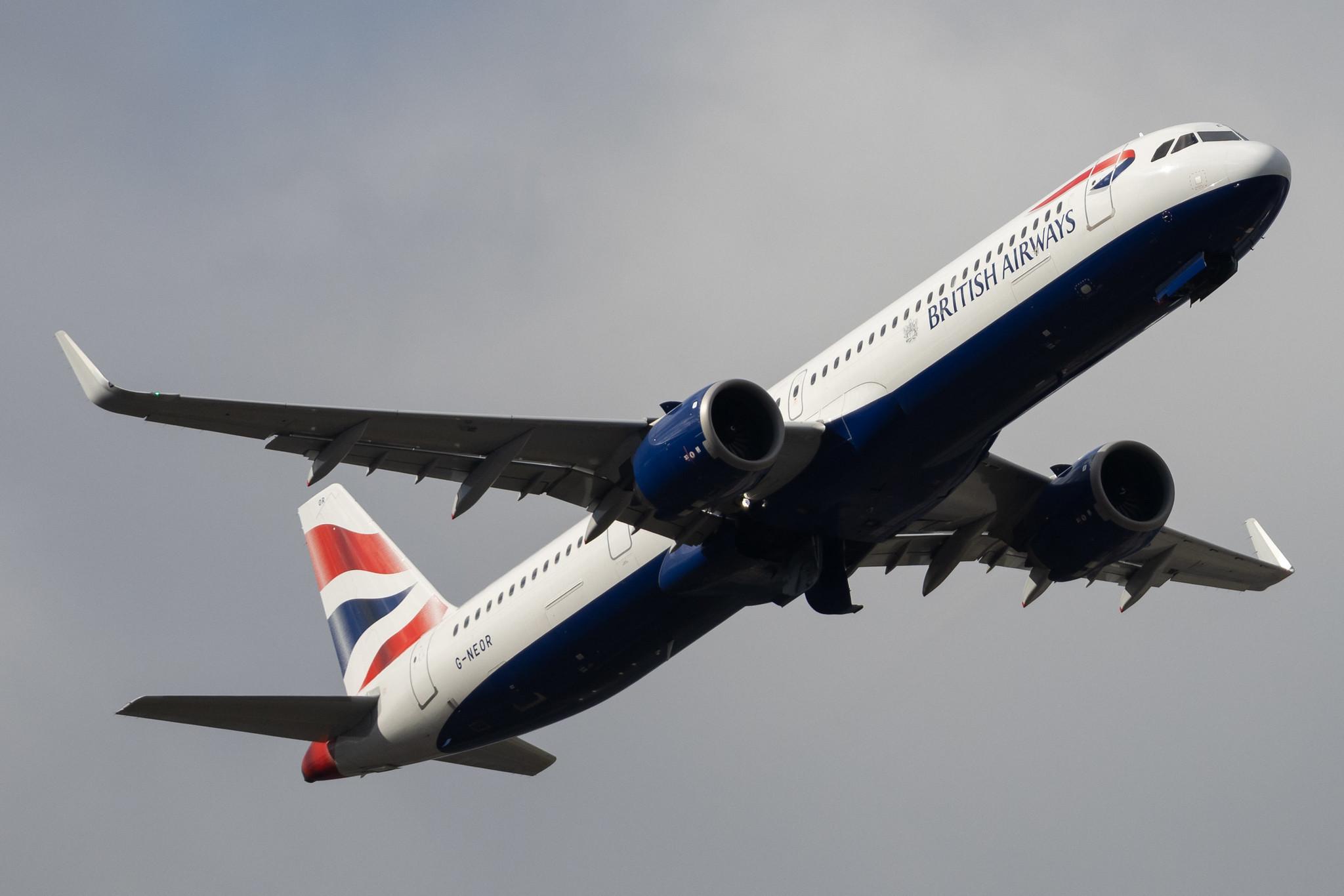 London Heathrow: British Airways (BA / BAW) |  Airbus A321-251NX A21N | G-NEOR | MSN 8526