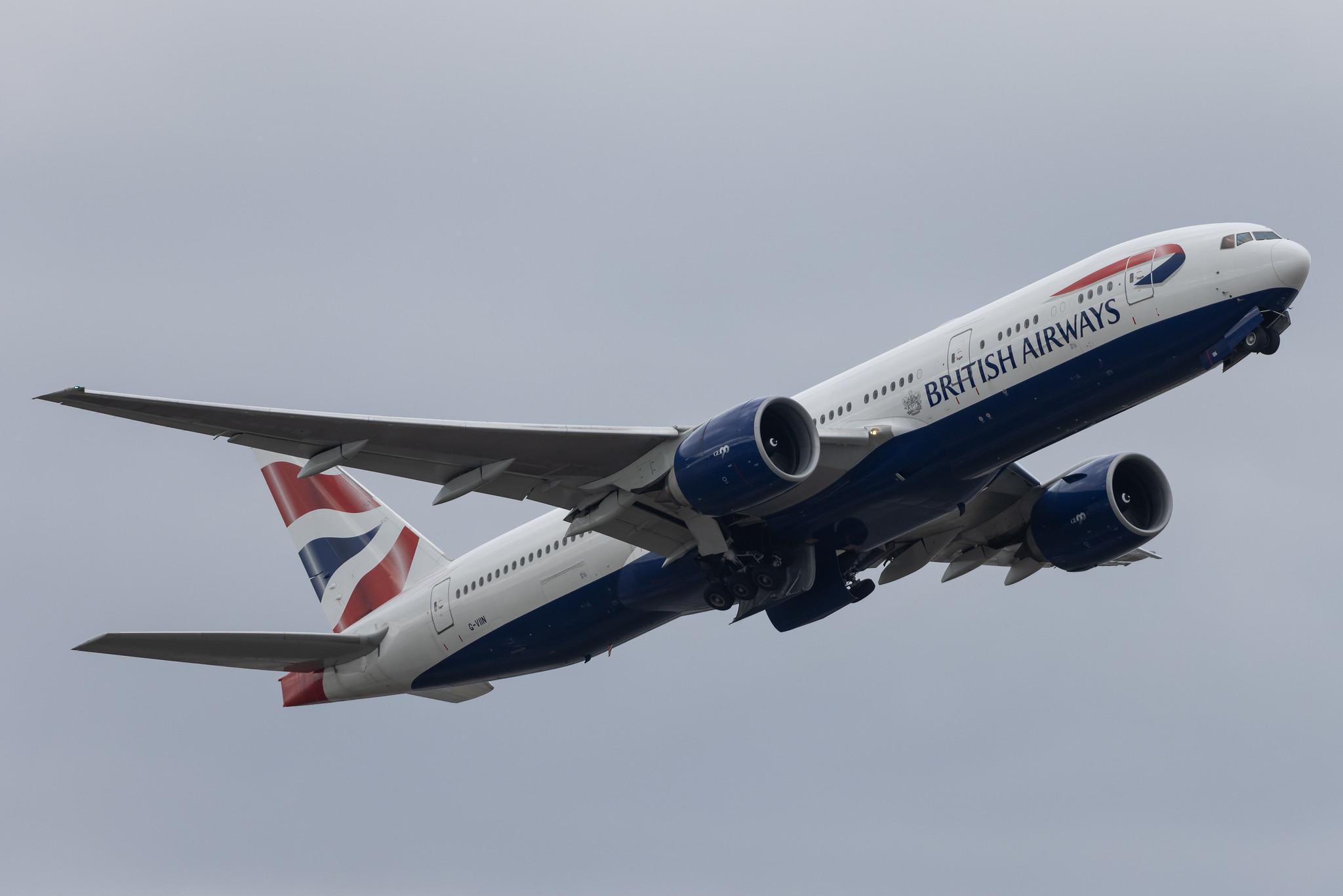 London Heathrow: British Airways (BA / BAW) |  Boeing 777-236(ER) B772 | G-VIIN | MSN 29319