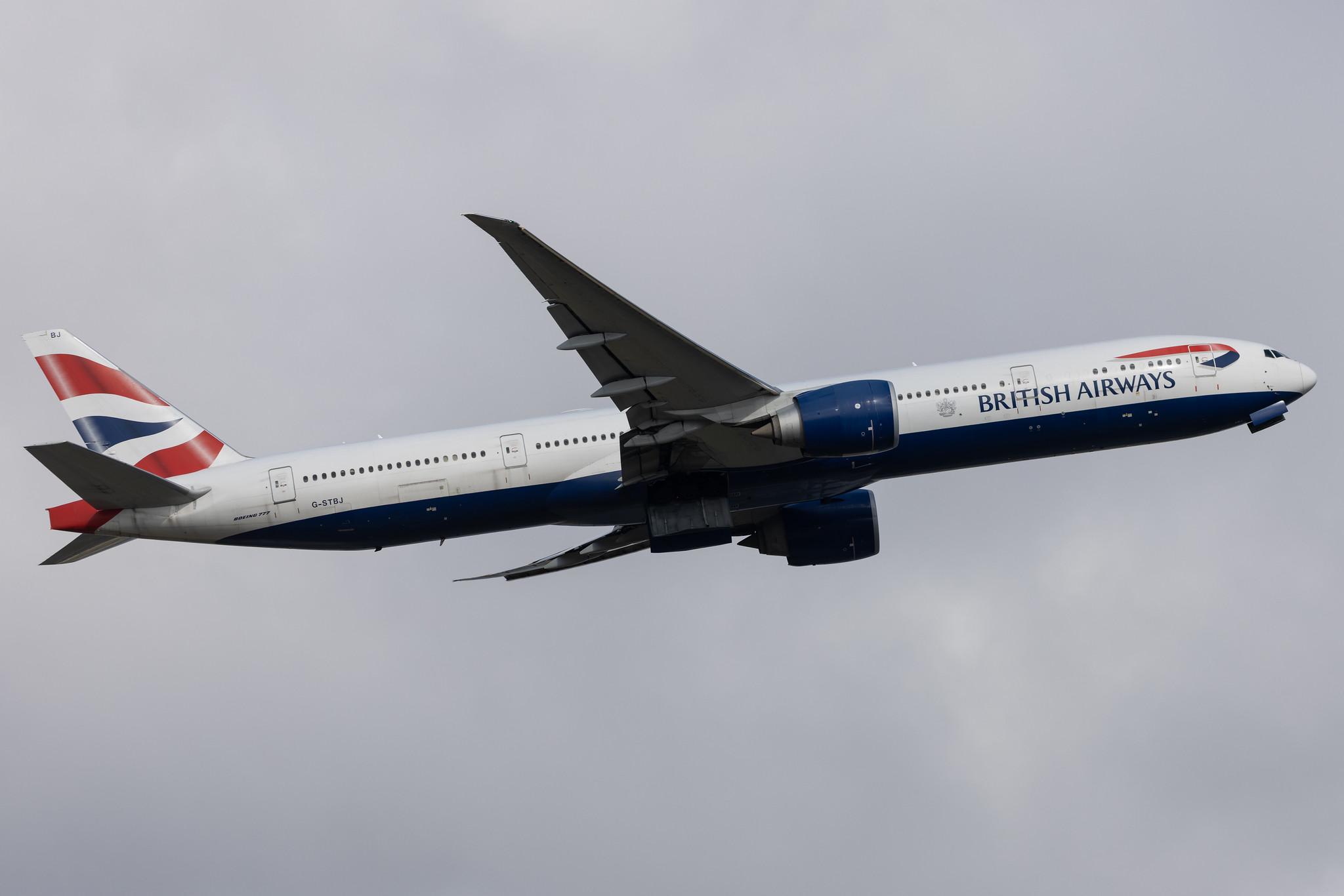 London Heathrow: British Airways (BA / BAW) |  Boeing 777-336(ER) B77W | G-STBJ | MSN 43703