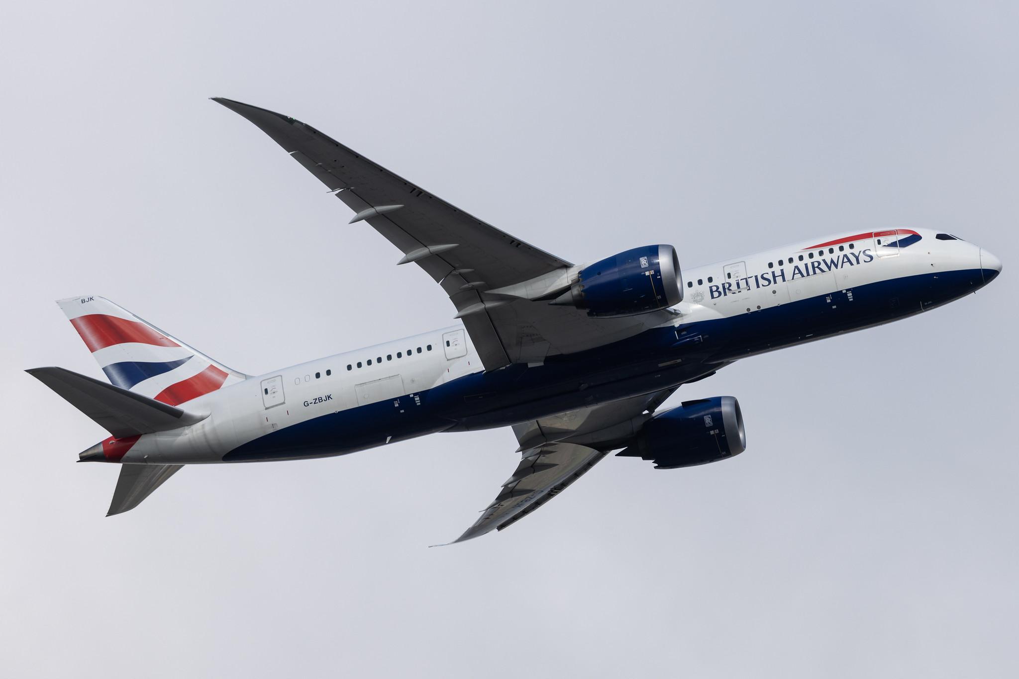 London Heathrow: British Airways (BA / BAW) |  Boeing 787-8 Dreamliner B788 | G-ZBJK | MSN 60630