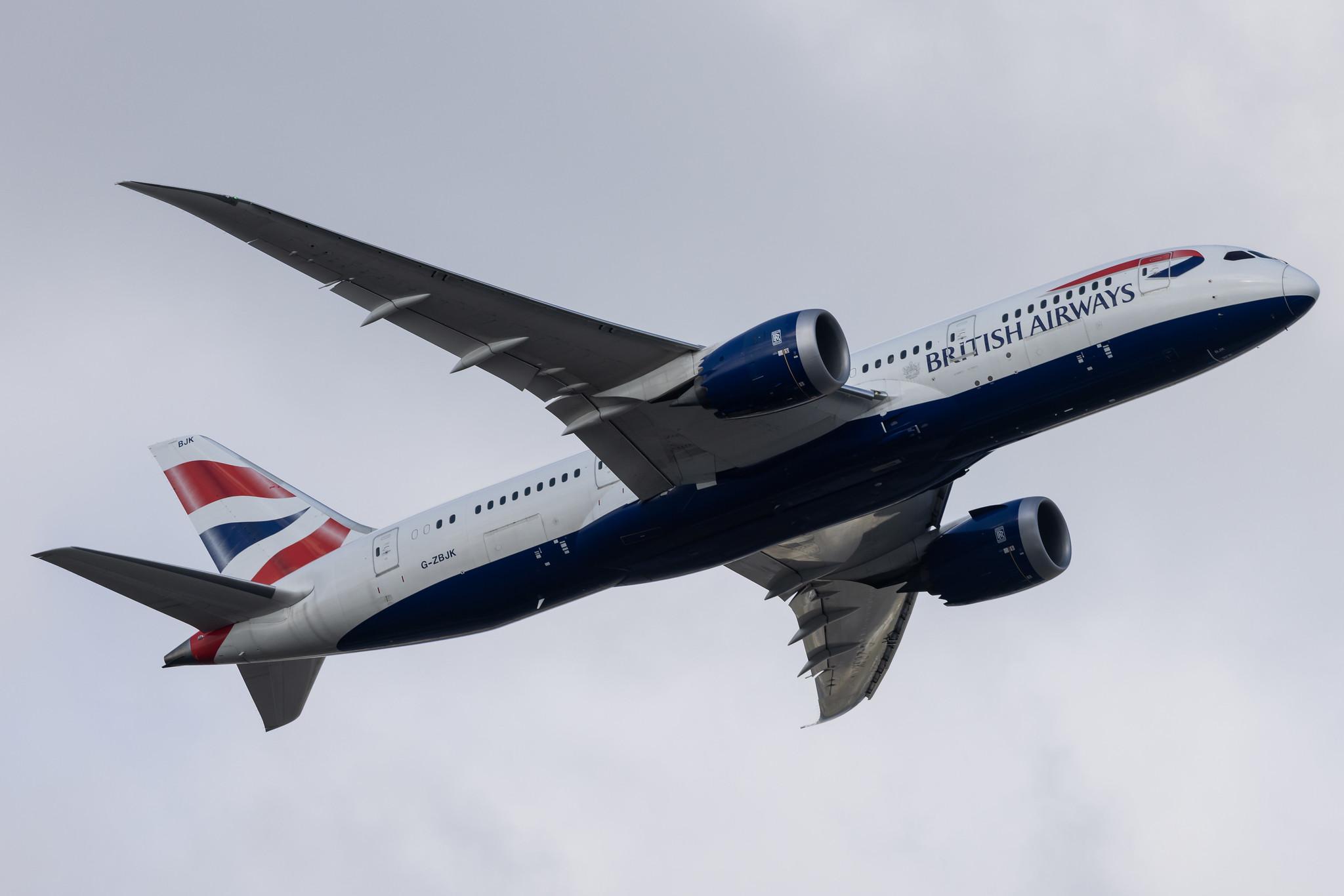 London Heathrow: British Airways (BA / BAW) |  Boeing 787-8 Dreamliner B788 | G-ZBJK | MSN 60630