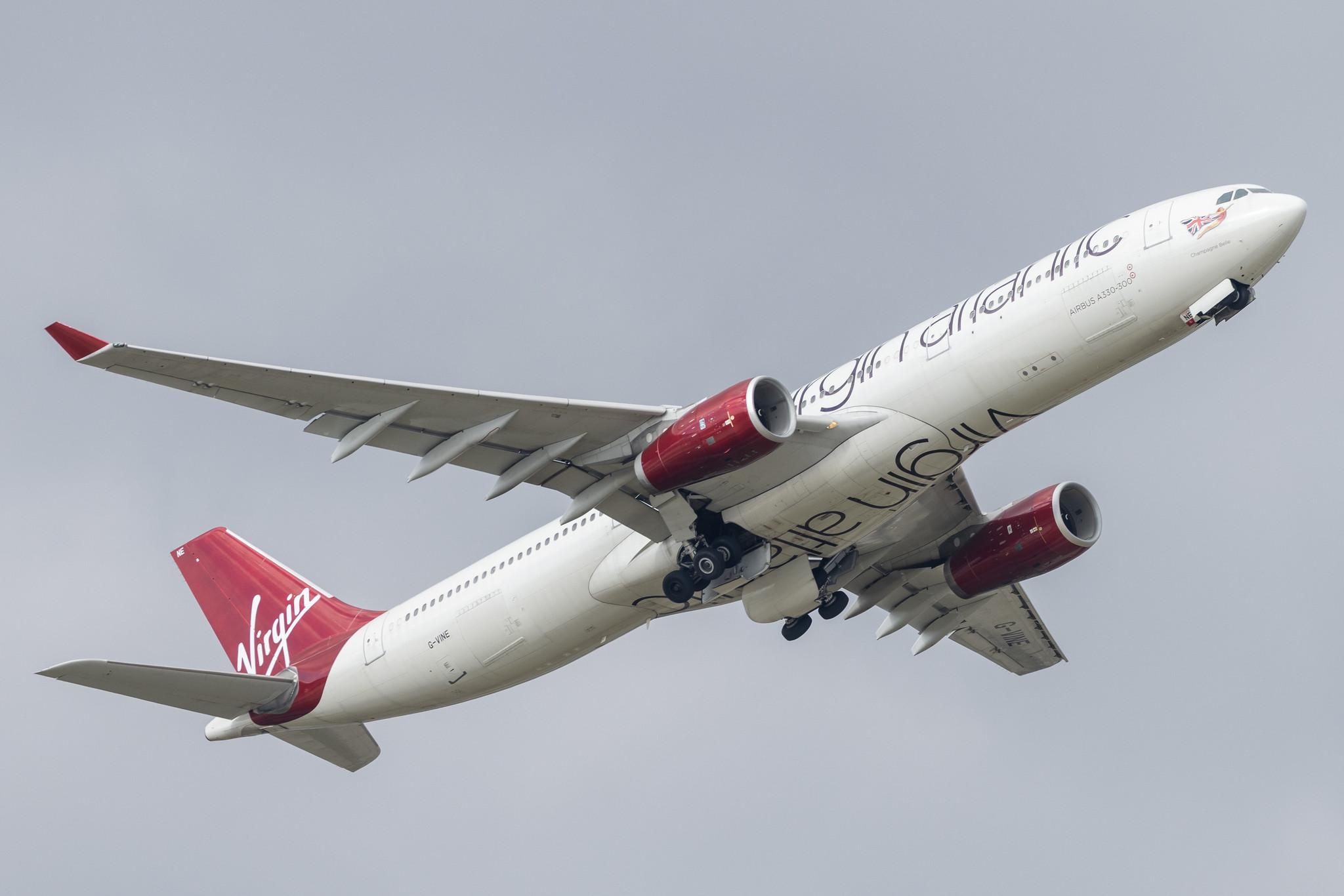 London Heathrow: Virgin Atlantic (VS / VIR) |  Airbus A330-343 A333 | G-VINE | MSN 1231