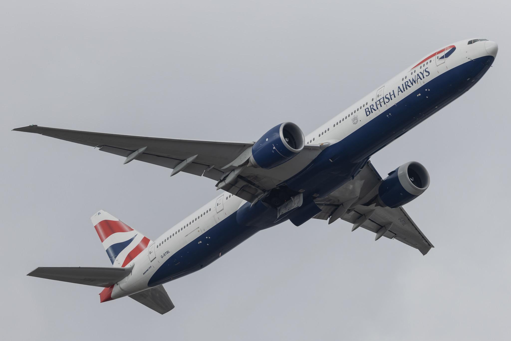 London Heathrow: British Airways (BA / BAW) |  Boeing 777-336(ER) B77W | G-STBL | MSN 42124